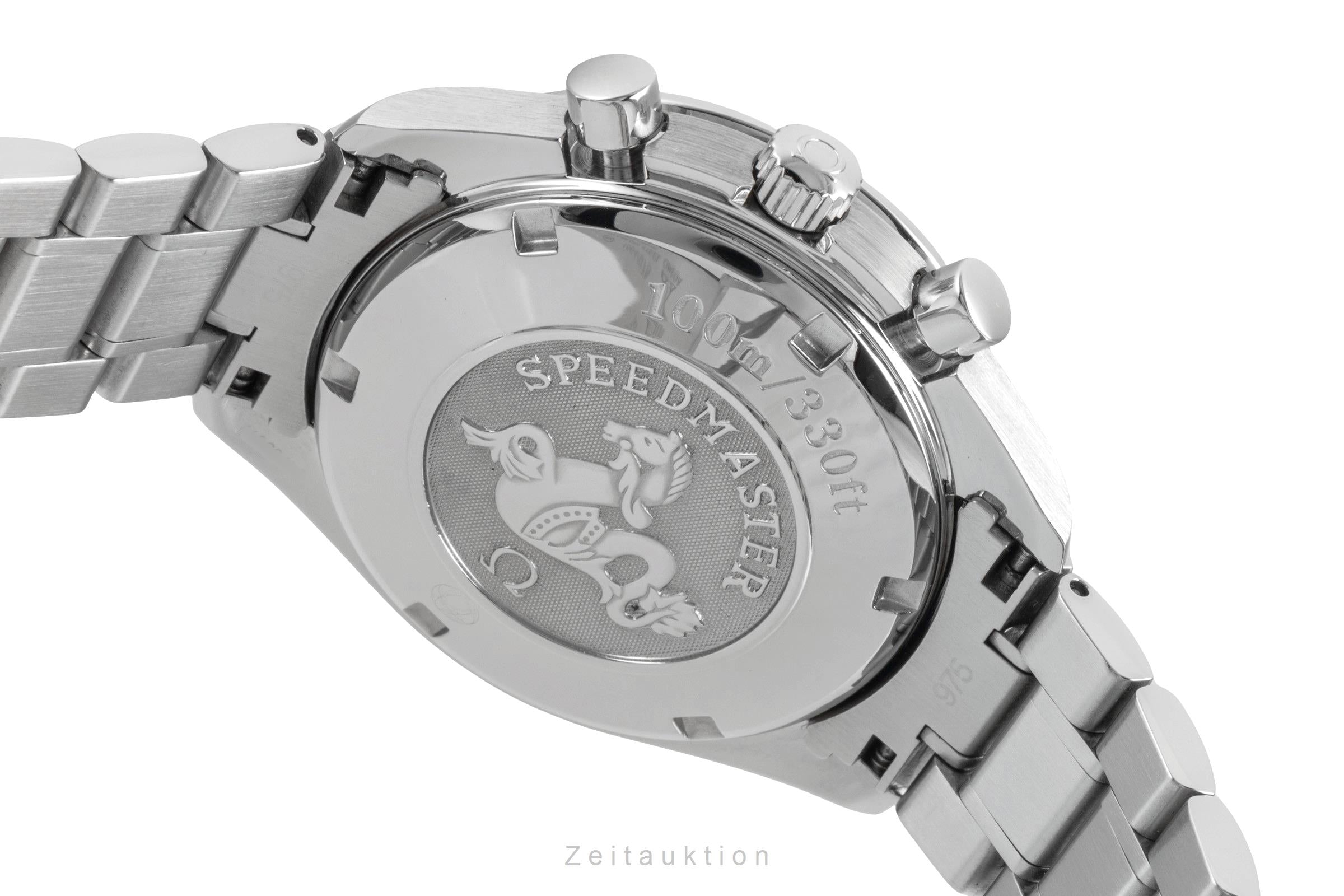 Omega Speedmaster chronograph steel automatic Kal. 1164 Ref