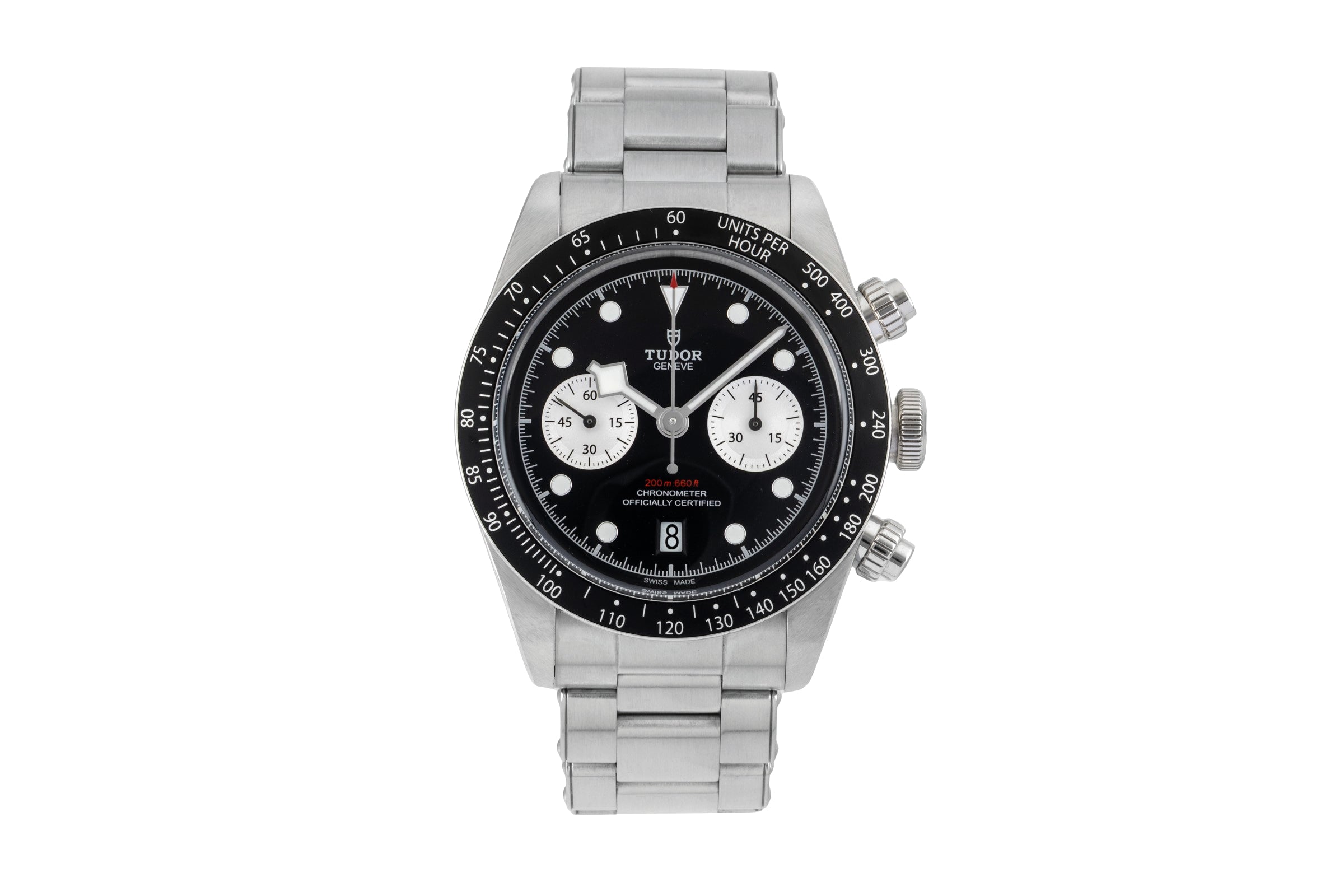Tudor Black Bay chronograph steel automatic men's watch 79360N-0011 LP: 6240EUR  [2603375]