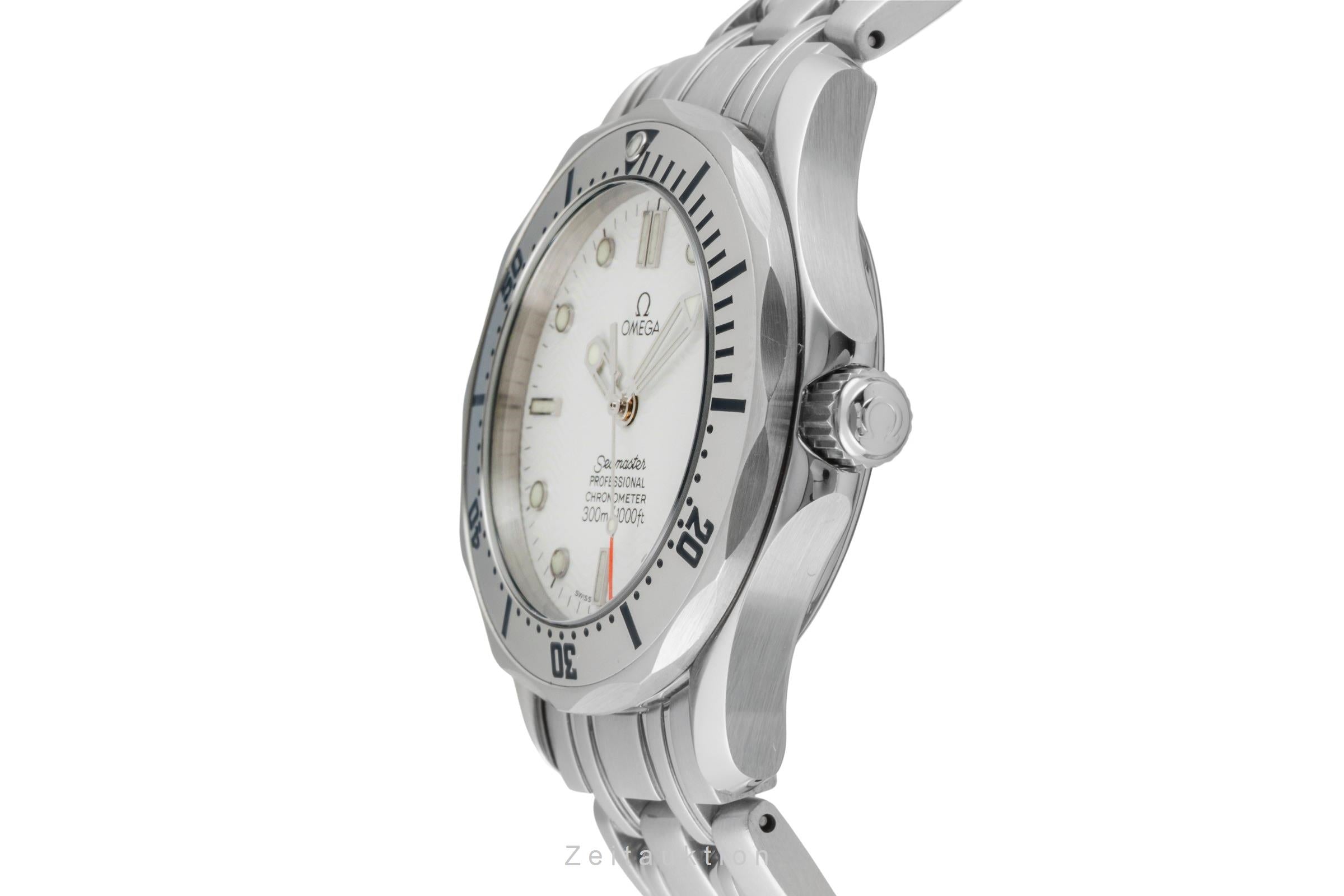 Omega Seamaster 300 White Dial Automatik Edelstahl Herrenuhr Ref. 2552.20.00 [2603378]