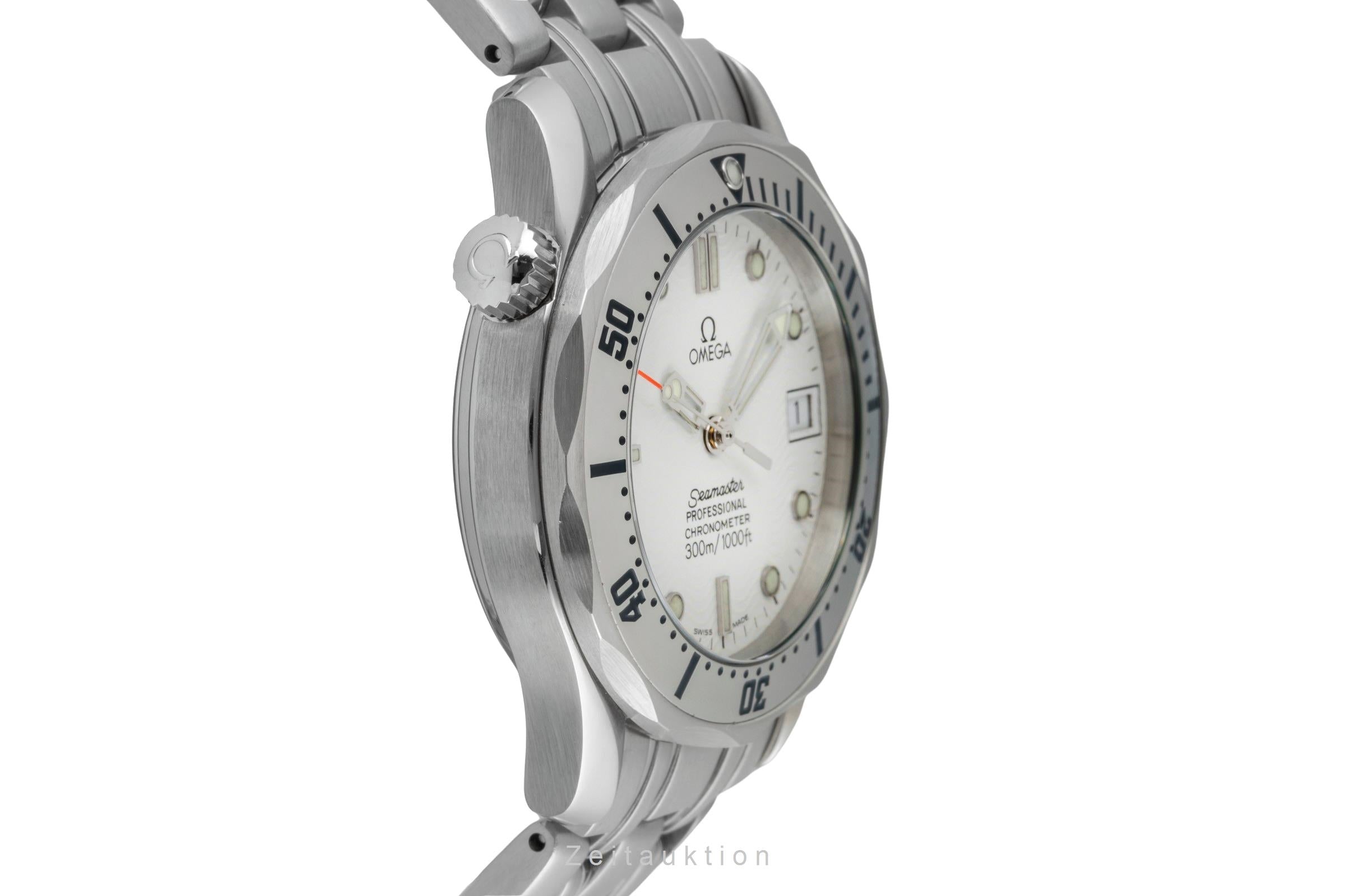 Omega Seamaster 300 White Dial Automatik Edelstahl Herrenuhr Ref. 2552.20.00 [2603378]
