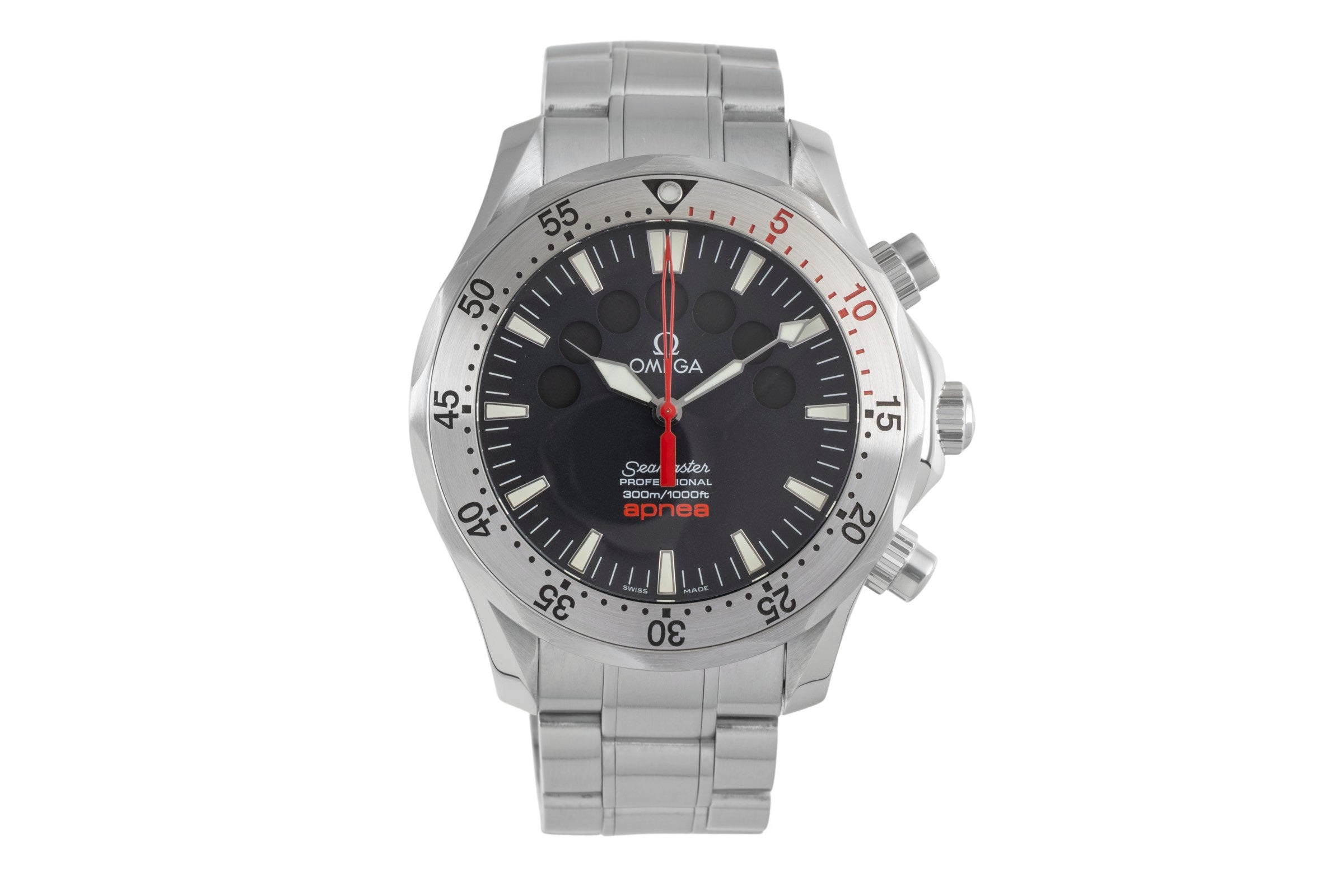 Omega Seamaster chronograph steel automatic men's watch 2595.50.00  [2603381]