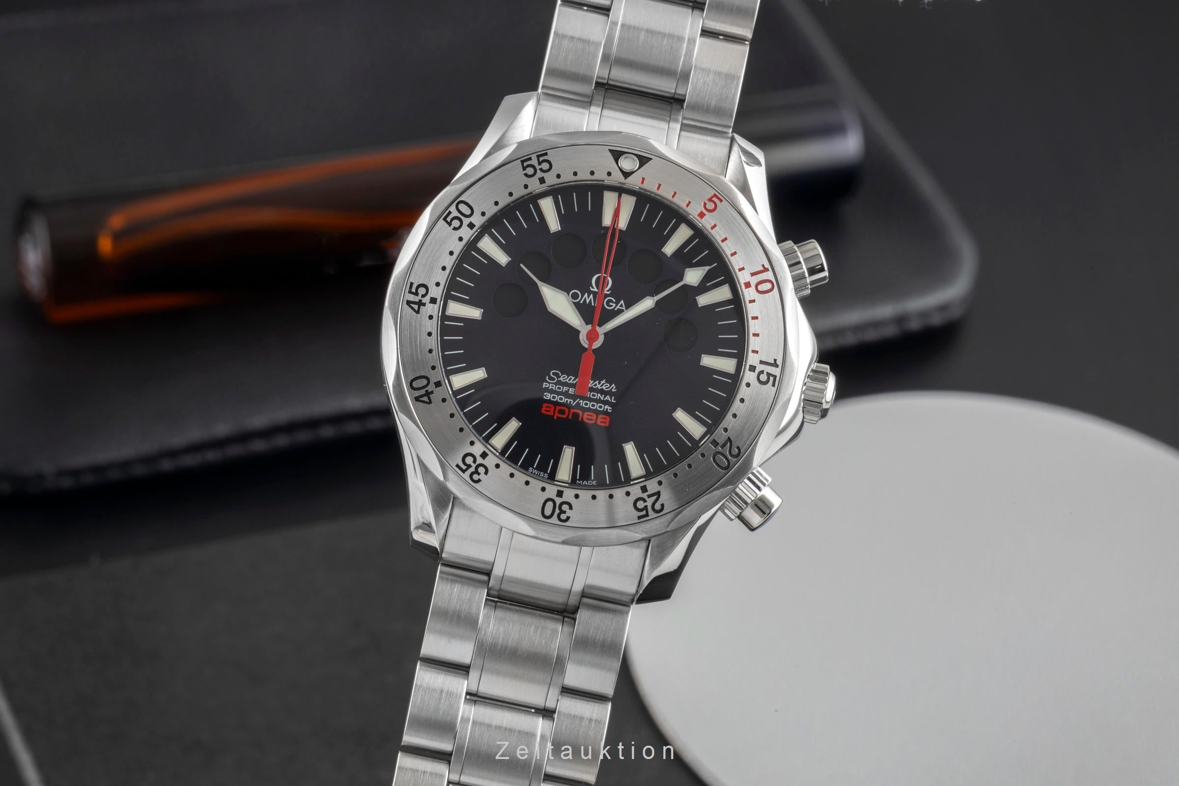 Omega Seamaster chronograph steel automatic men's watch 2595.50.00  [2603381]