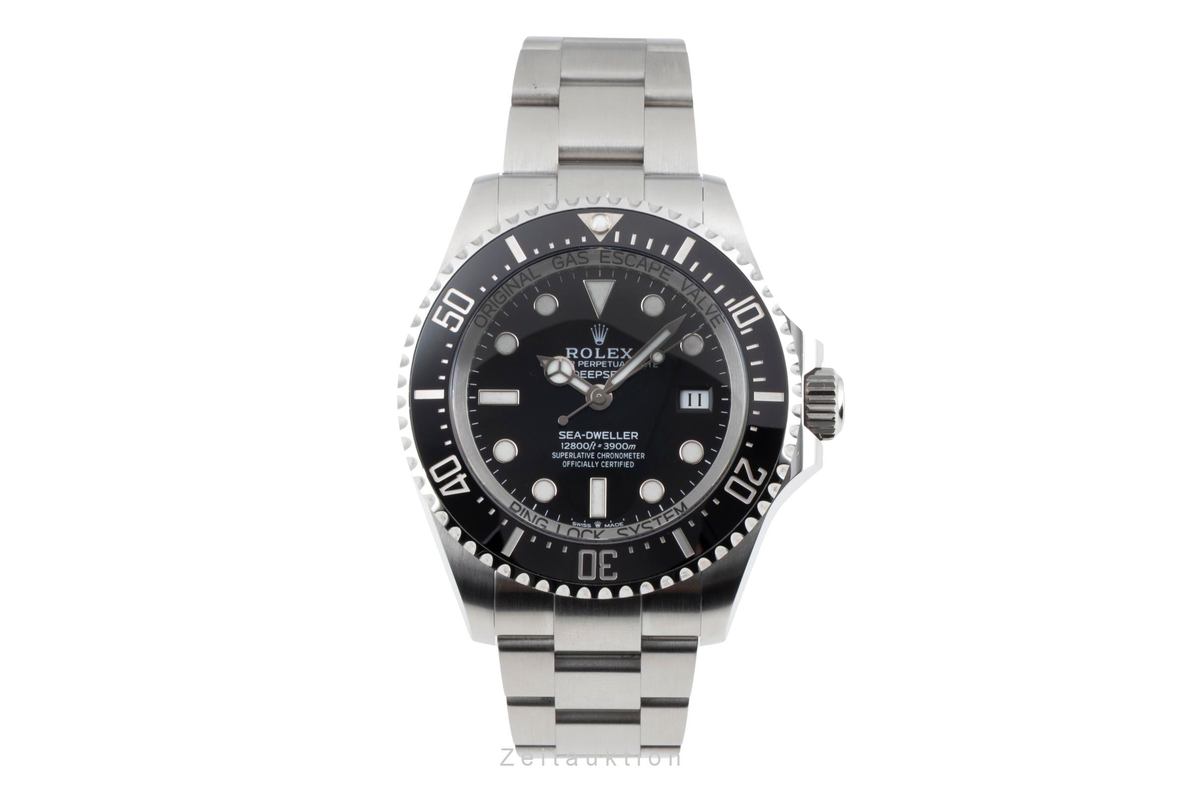 Rolex Sea-Dweller Deepsea Black Dial Edelstahl Automatik Herrenuhr Ref. 136660  [2603383]