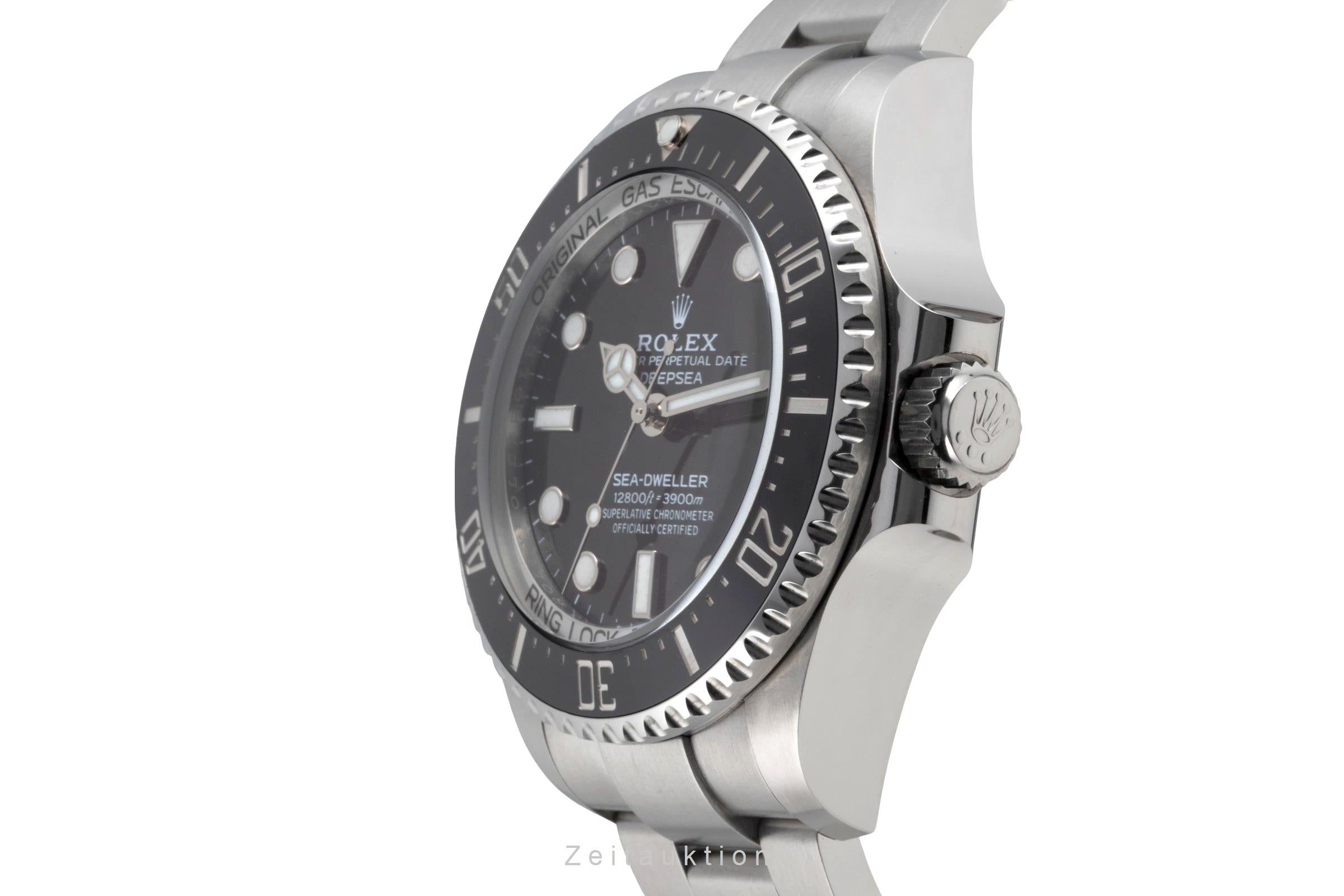 Rolex Sea-Dweller Deepsea Black Dial Edelstahl Automatik Herrenuhr Ref. 136660  [2603383]