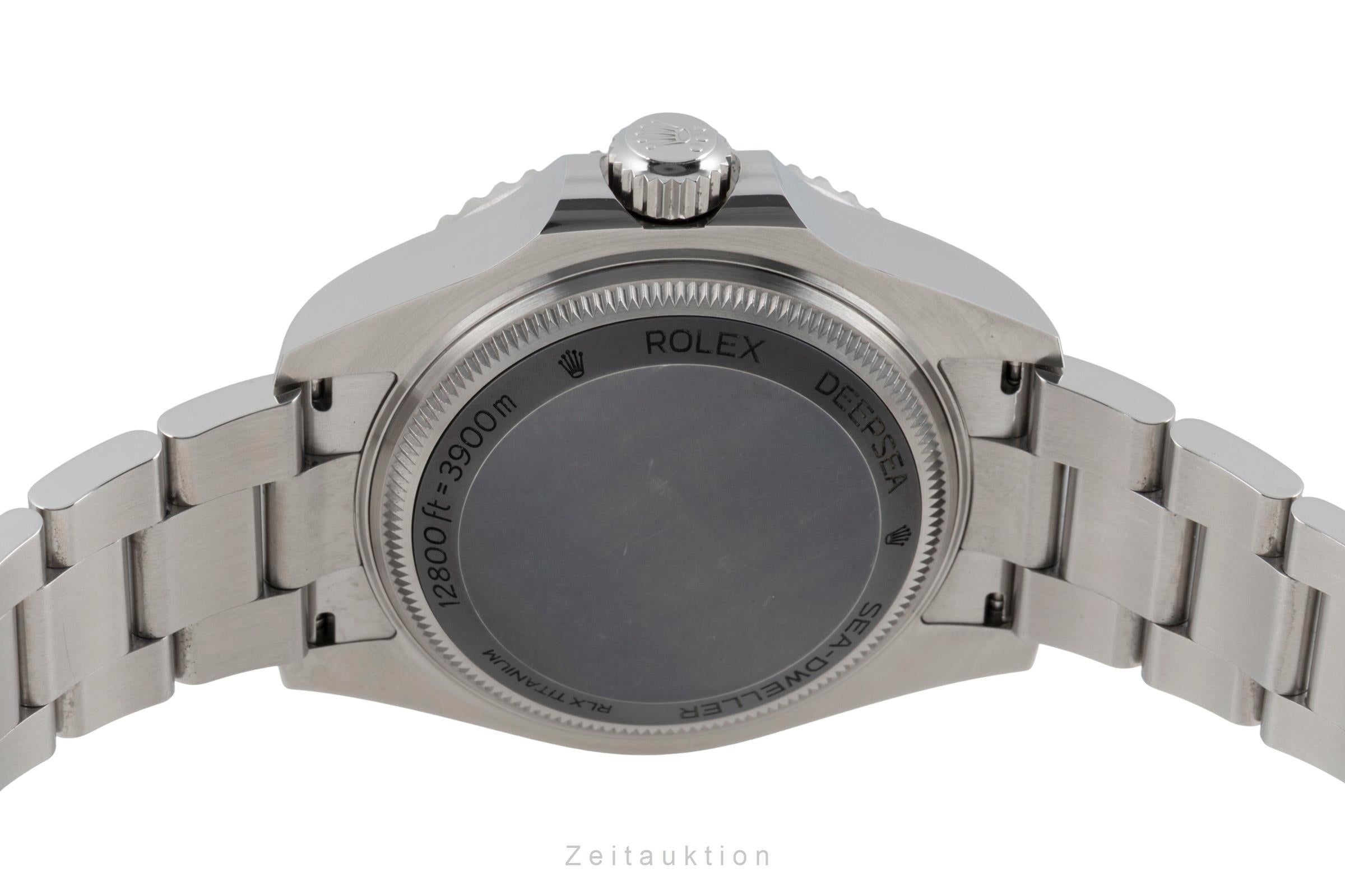 Rolex Sea-Dweller Deepsea Black Dial Edelstahl Automatik Herrenuhr Ref. 136660  [2603383]