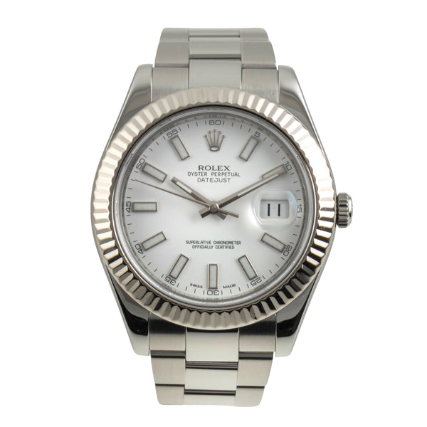Rolex Datejust steel / gold automatic men's watch 116334  [2603384]
