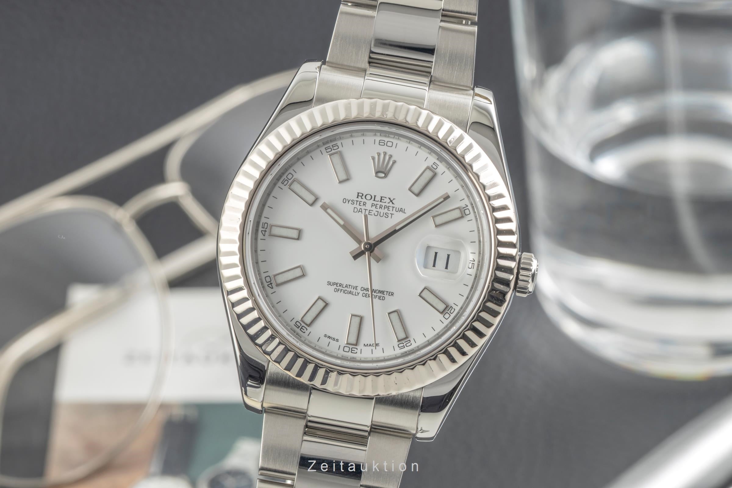 Rolex Datejust steel / gold automatic men's watch 116334  [2603384]