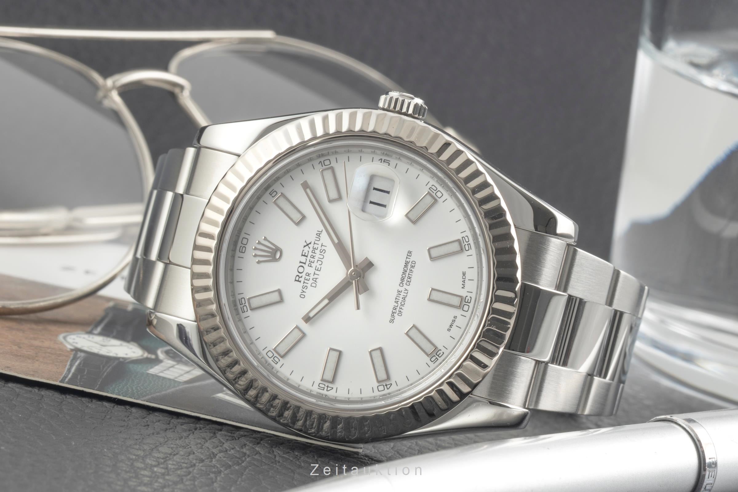 Rolex Datejust steel / gold automatic men's watch 116334  [2603384]