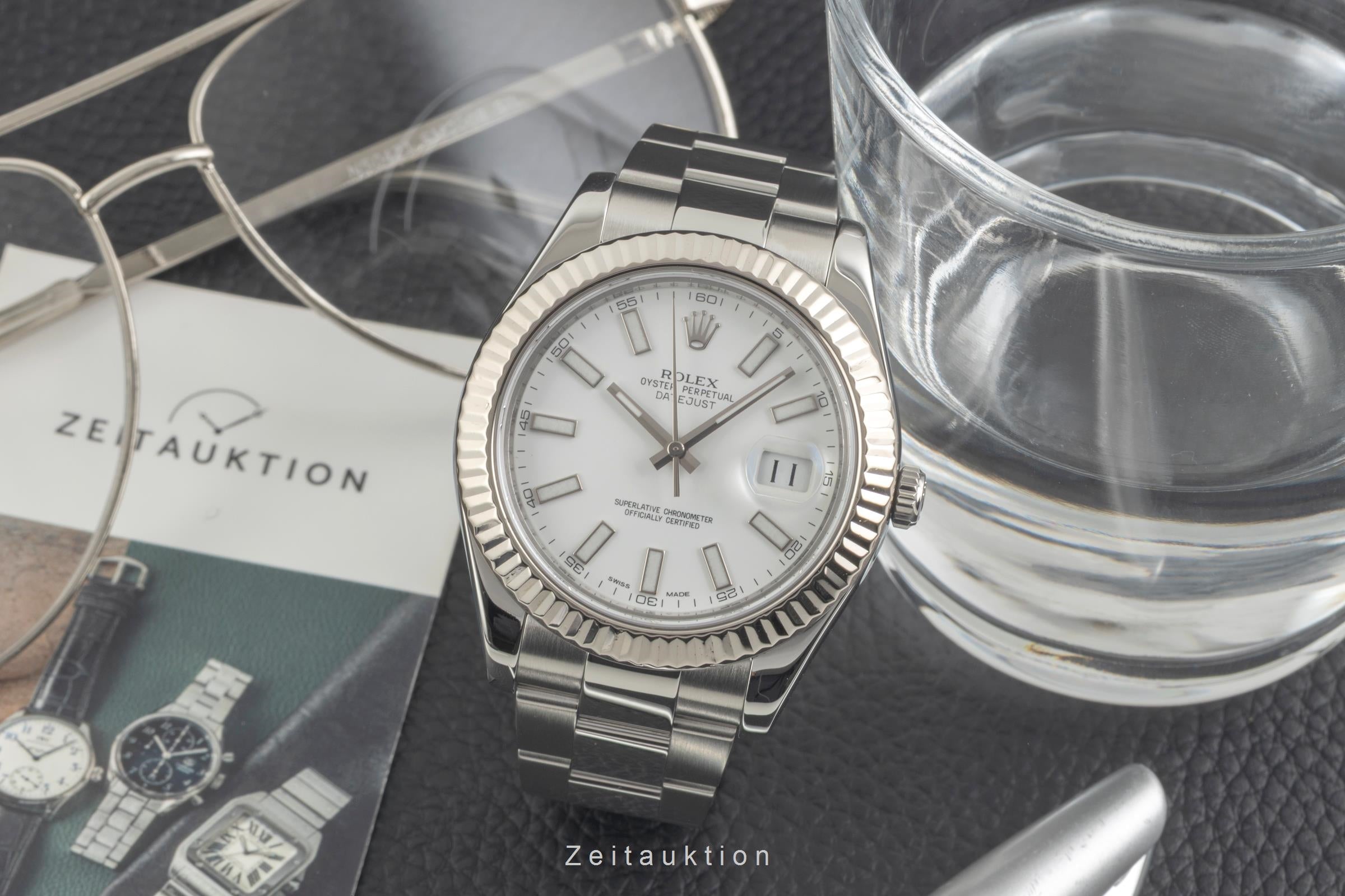 Rolex Datejust steel / gold automatic men's watch 116334  [2603384]
