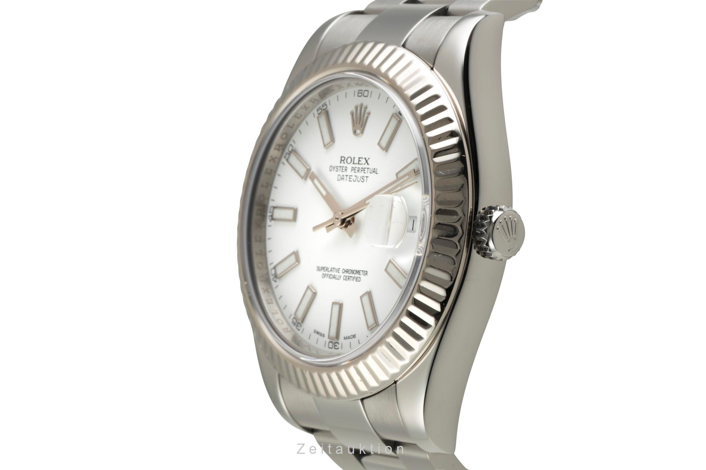 Rolex Datejust steel / gold automatic men's watch 116334  [2603384]