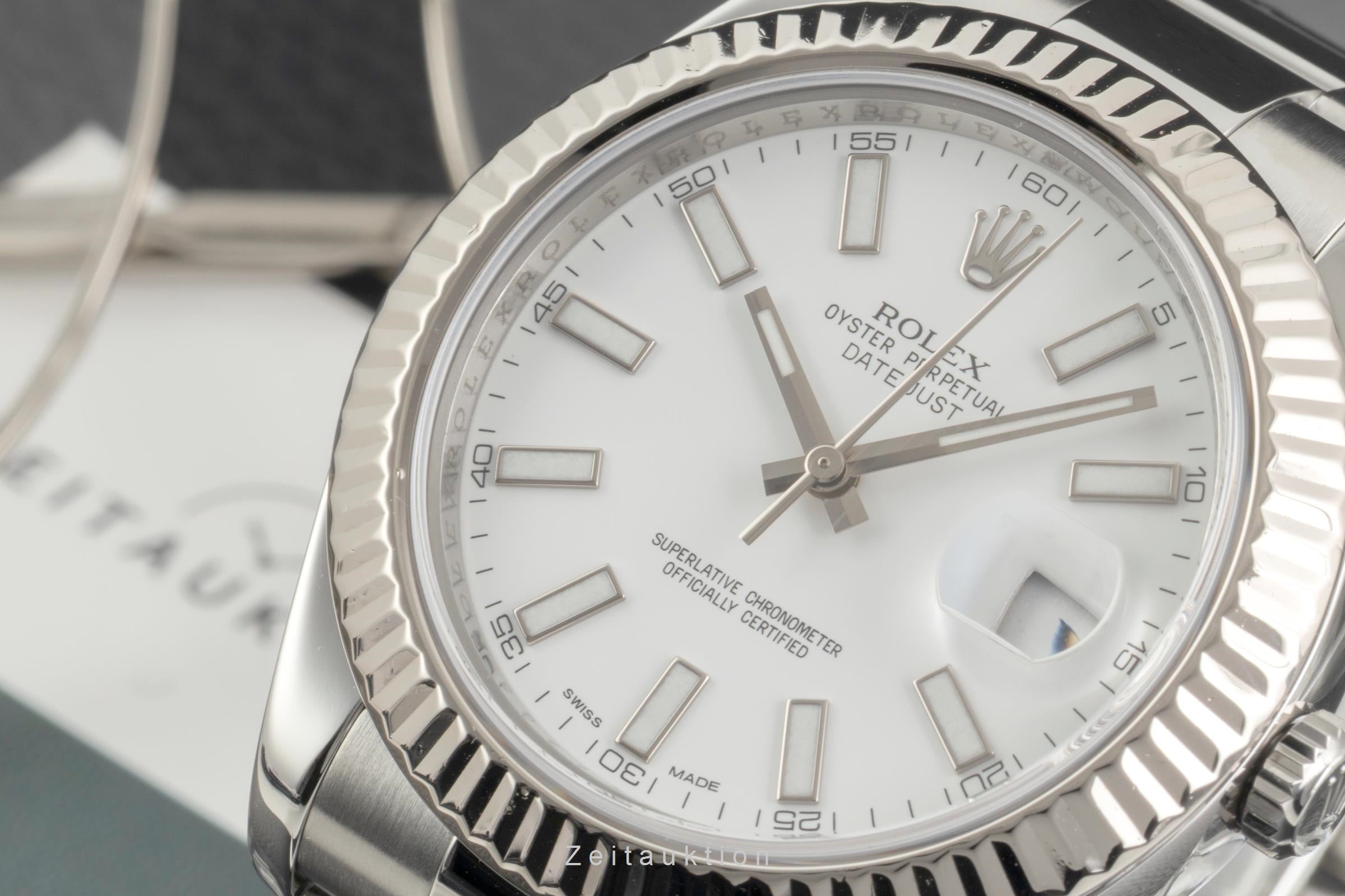 Rolex Datejust steel / gold automatic men's watch 116334  [2603384]