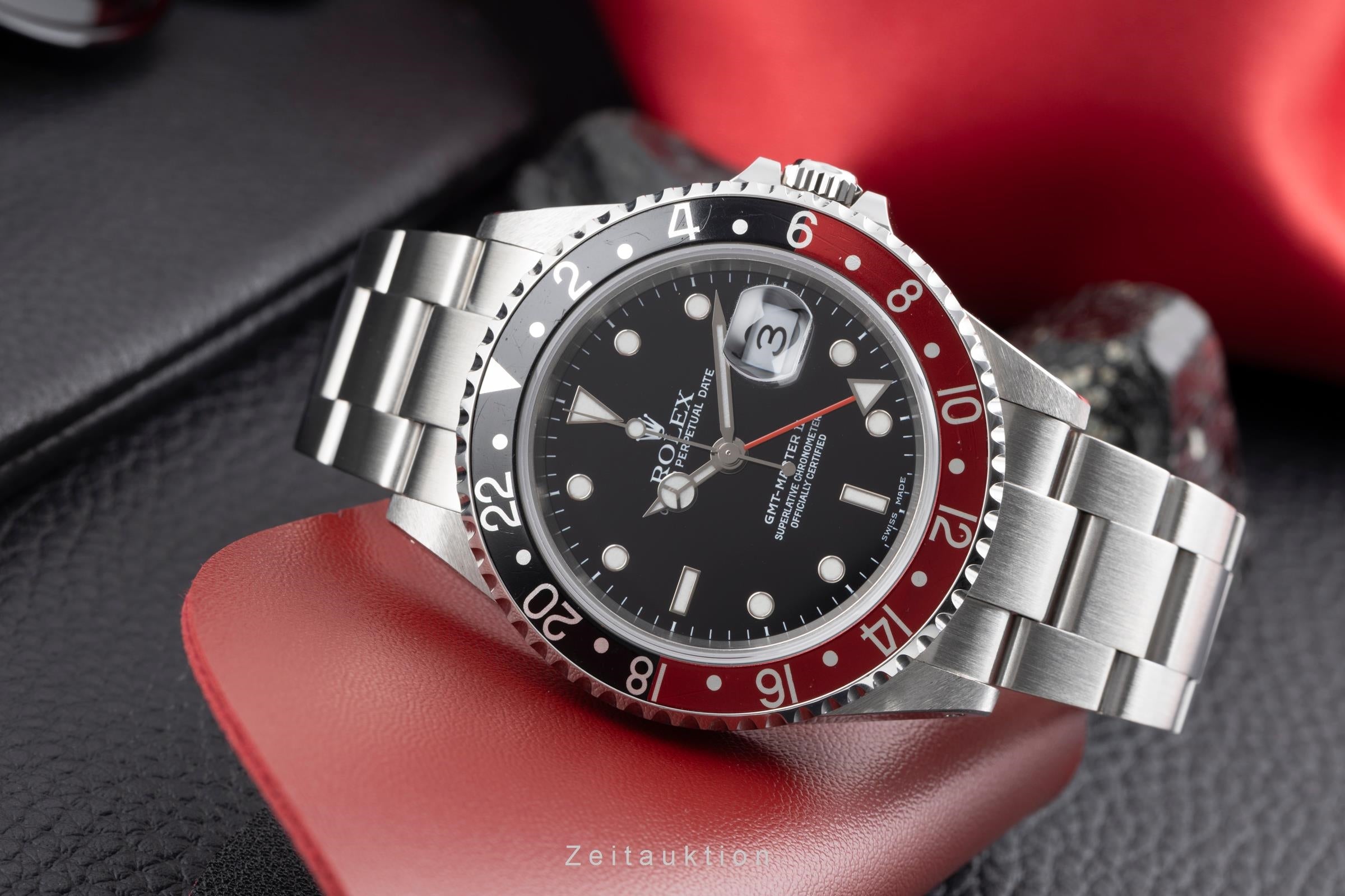 Rolex GMT-Master II steel automatic men's watch 16710  [2603388]