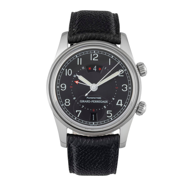 Girard Perregaux Traveller steel automatic men's watch 49400.0.11.615  [2603389]