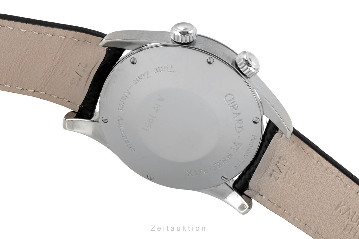 Girard Perregaux Traveller steel automatic men's watch 49400.0.11.615  [2603389]