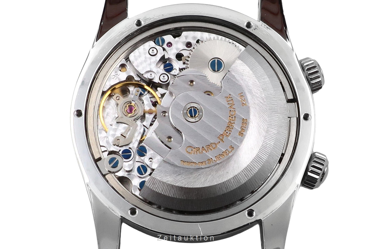 Girard Perregaux Traveller steel automatic men's watch 49400.0.11.615  [2603389]