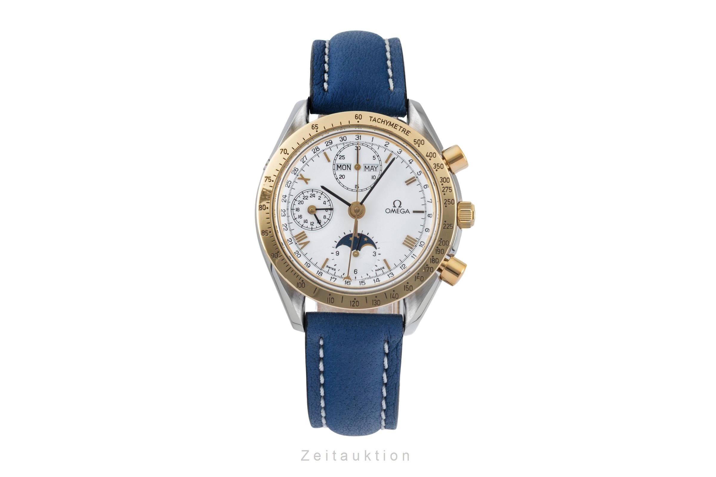 Omega Speedmaster steel / gold automatic men's watch 3330.20.00  [2603394]