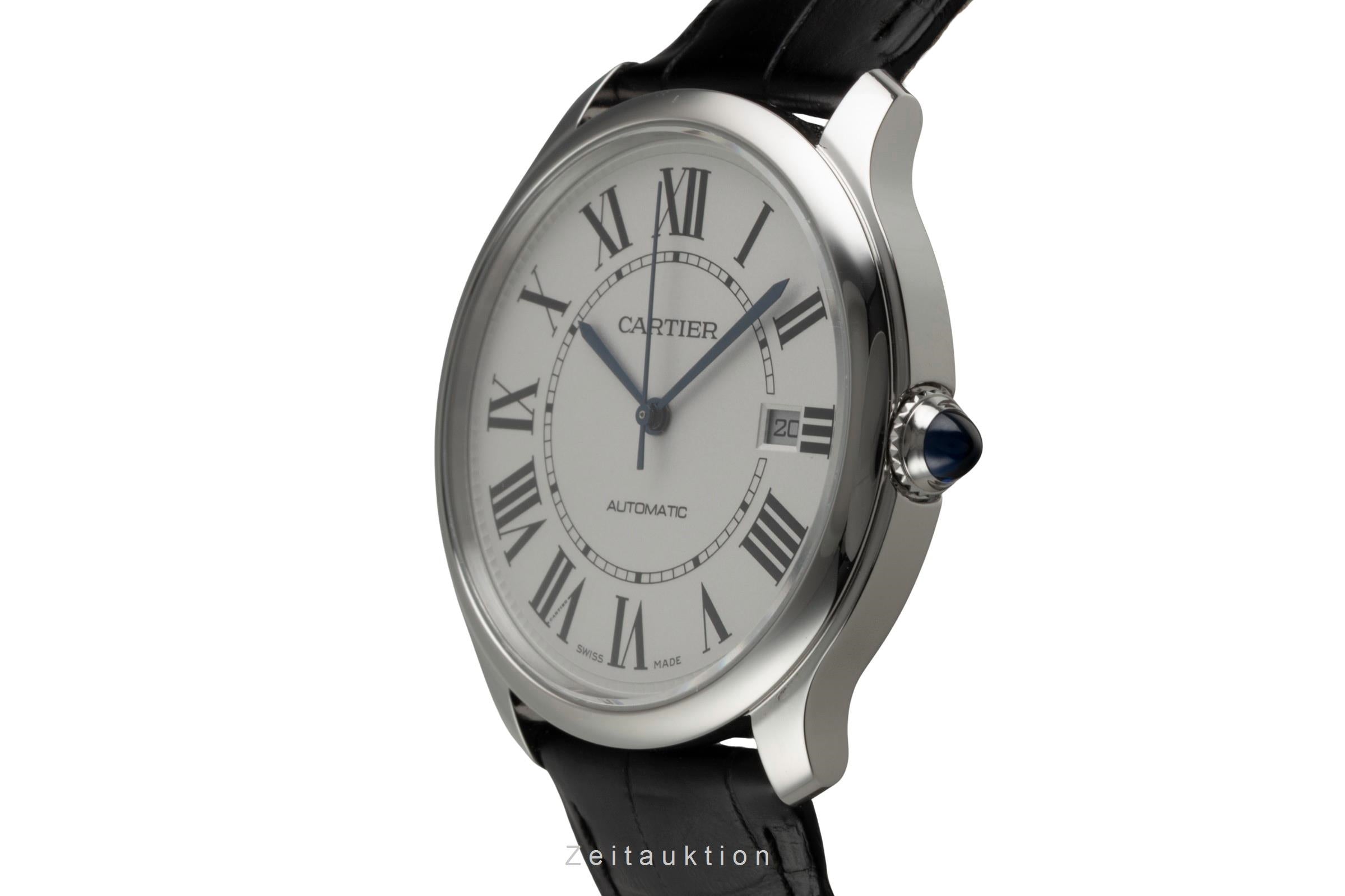 Cartier Ronde steel automatic men's watch WSRN0032  [2603396]