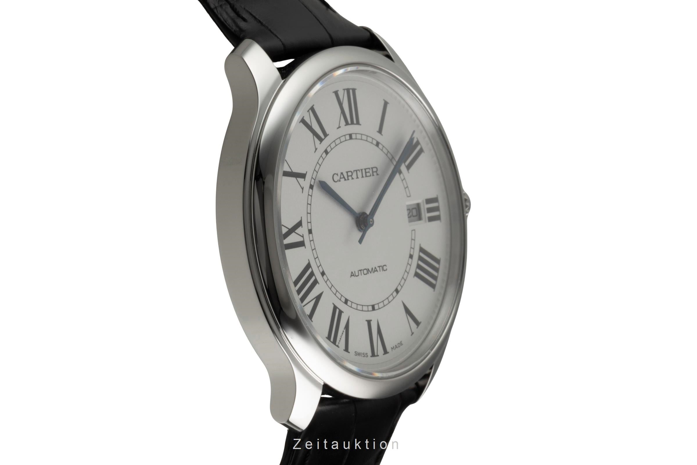 Cartier Ronde steel automatic men's watch WSRN0032  [2603396]