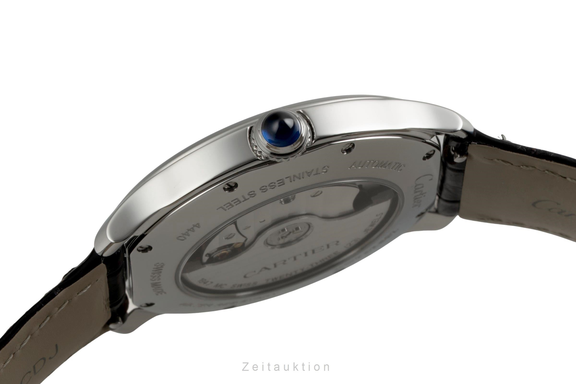 Cartier Ronde steel automatic men's watch WSRN0032  [2603396]