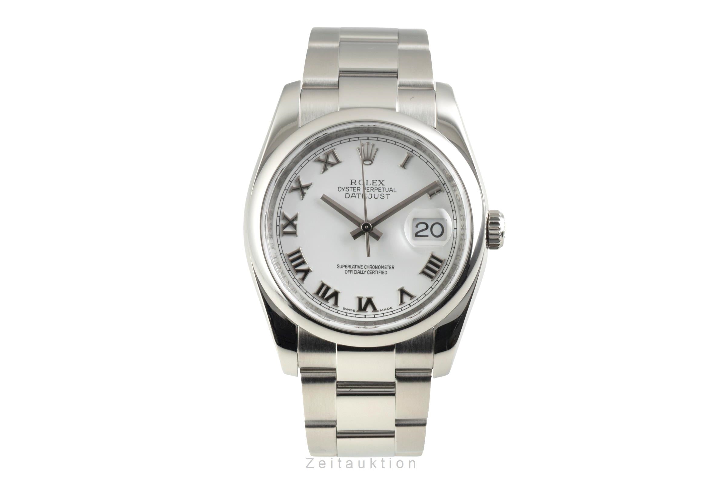 Rolex Datejust steel automatic men's watch 116200  [2603397]