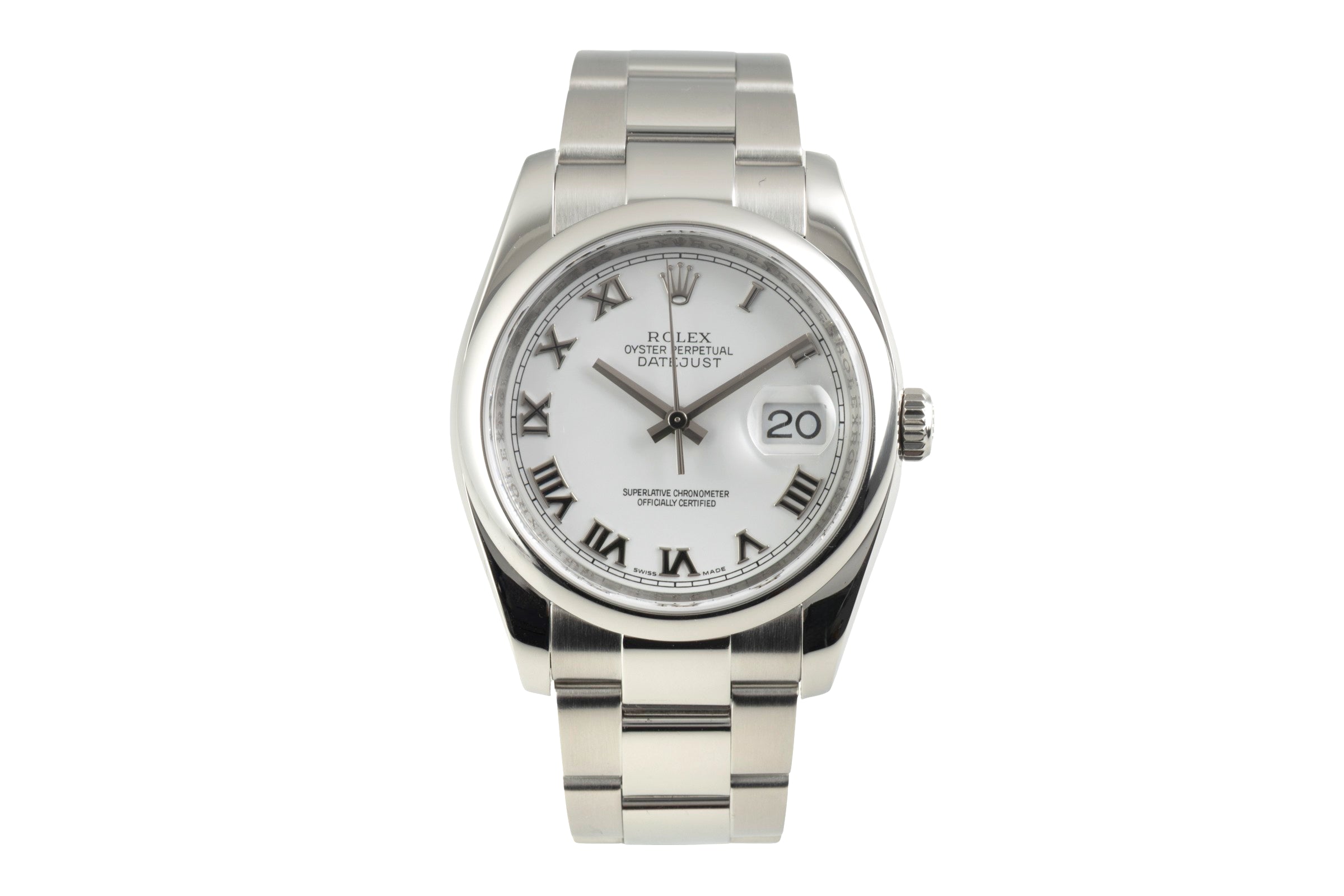 Rolex Datejust acier automatique montre pour hommes 116200  [2603397]