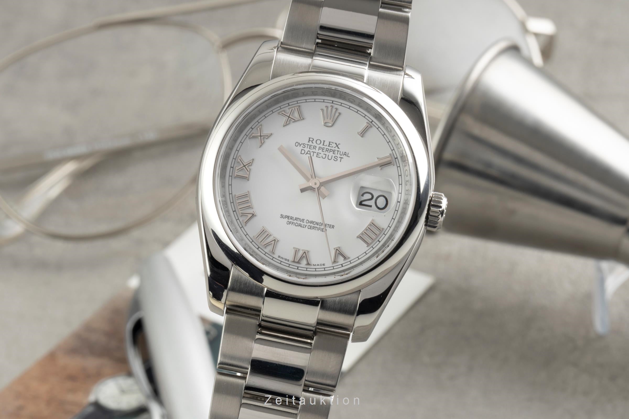 Rolex Datejust acier automatique montre pour hommes 116200  [2603397]