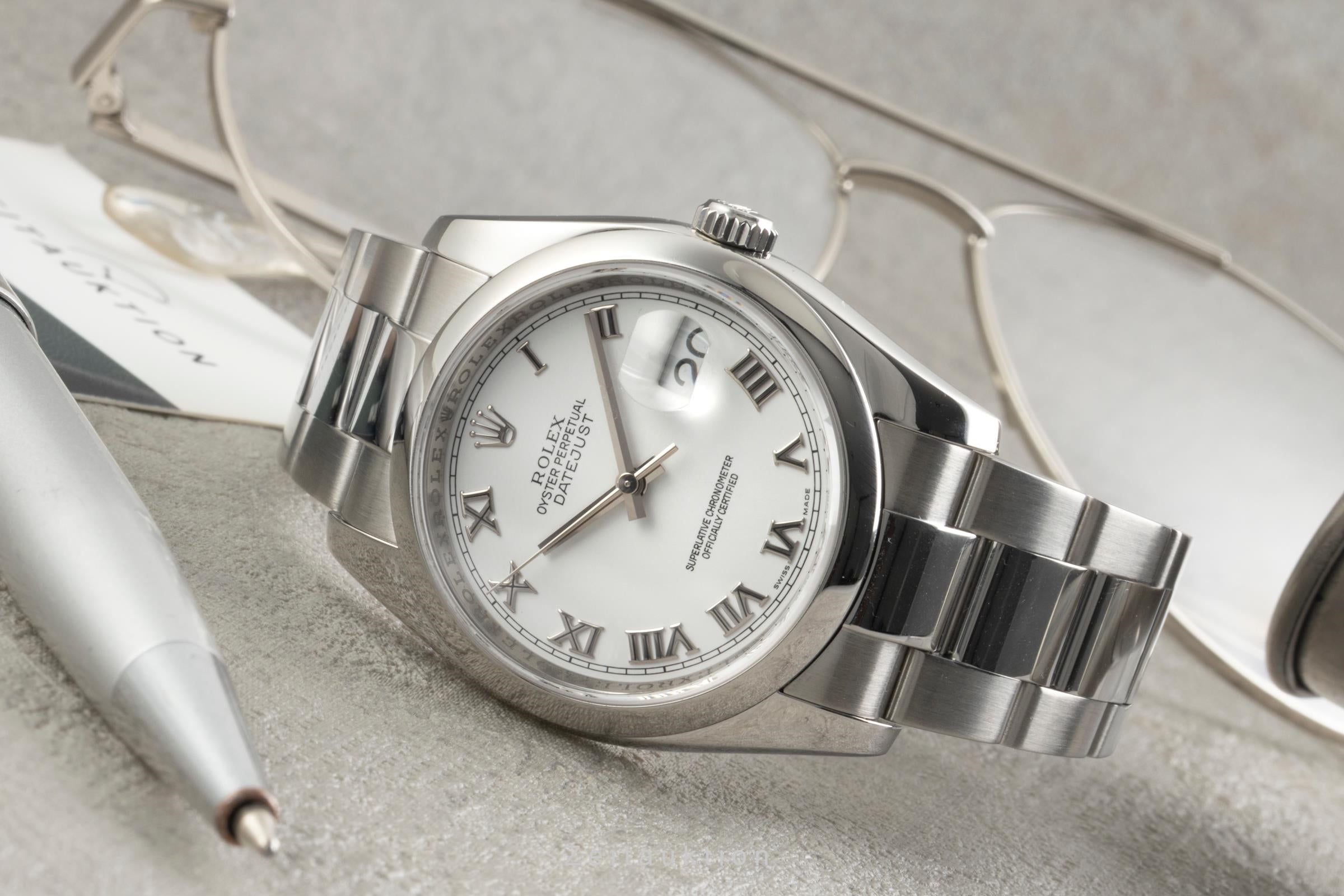 Rolex Datejust steel automatic men's watch 116200  [2603397]