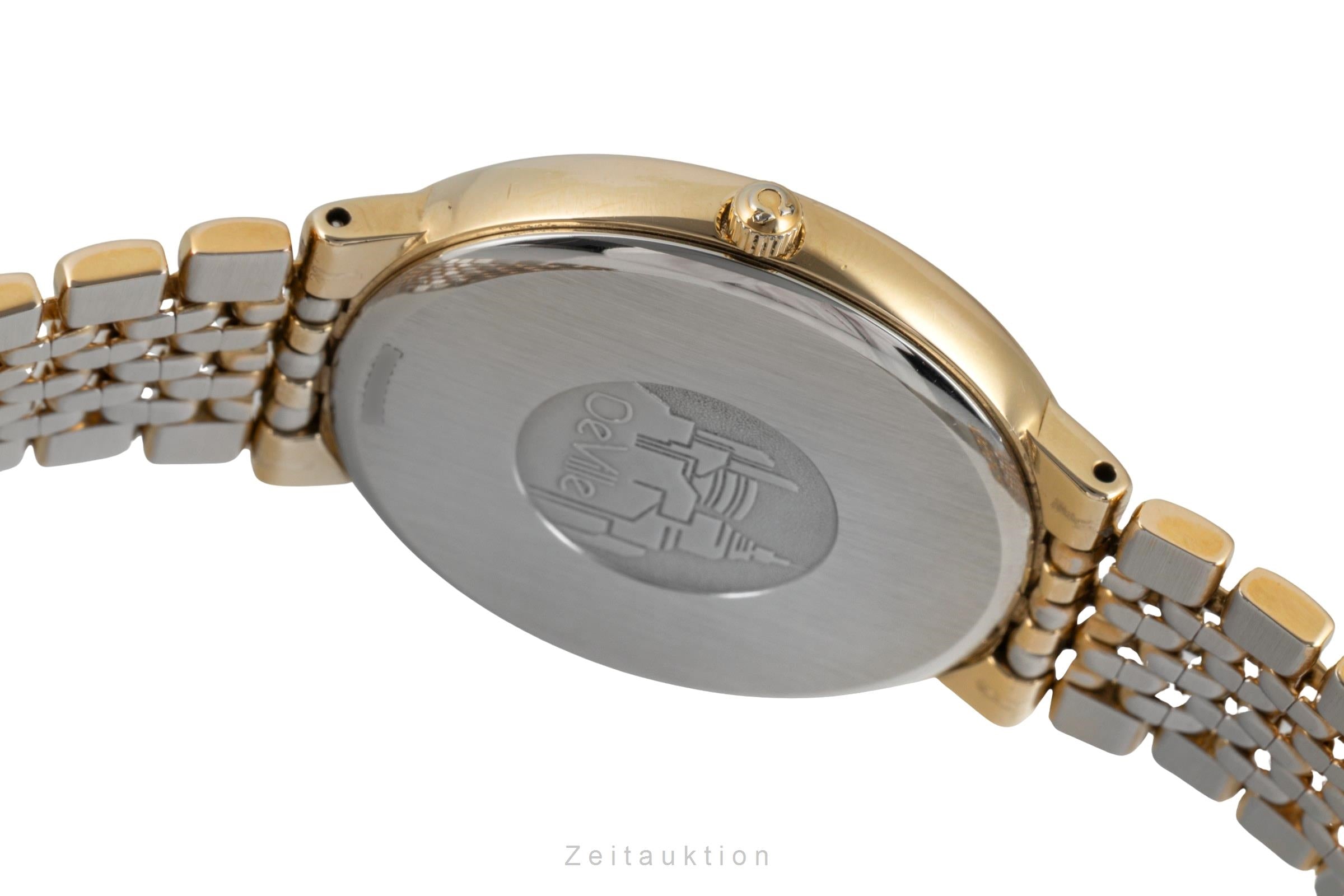 Omega De Ville gilt / steel quartz unisex 396.1012  [2603398]