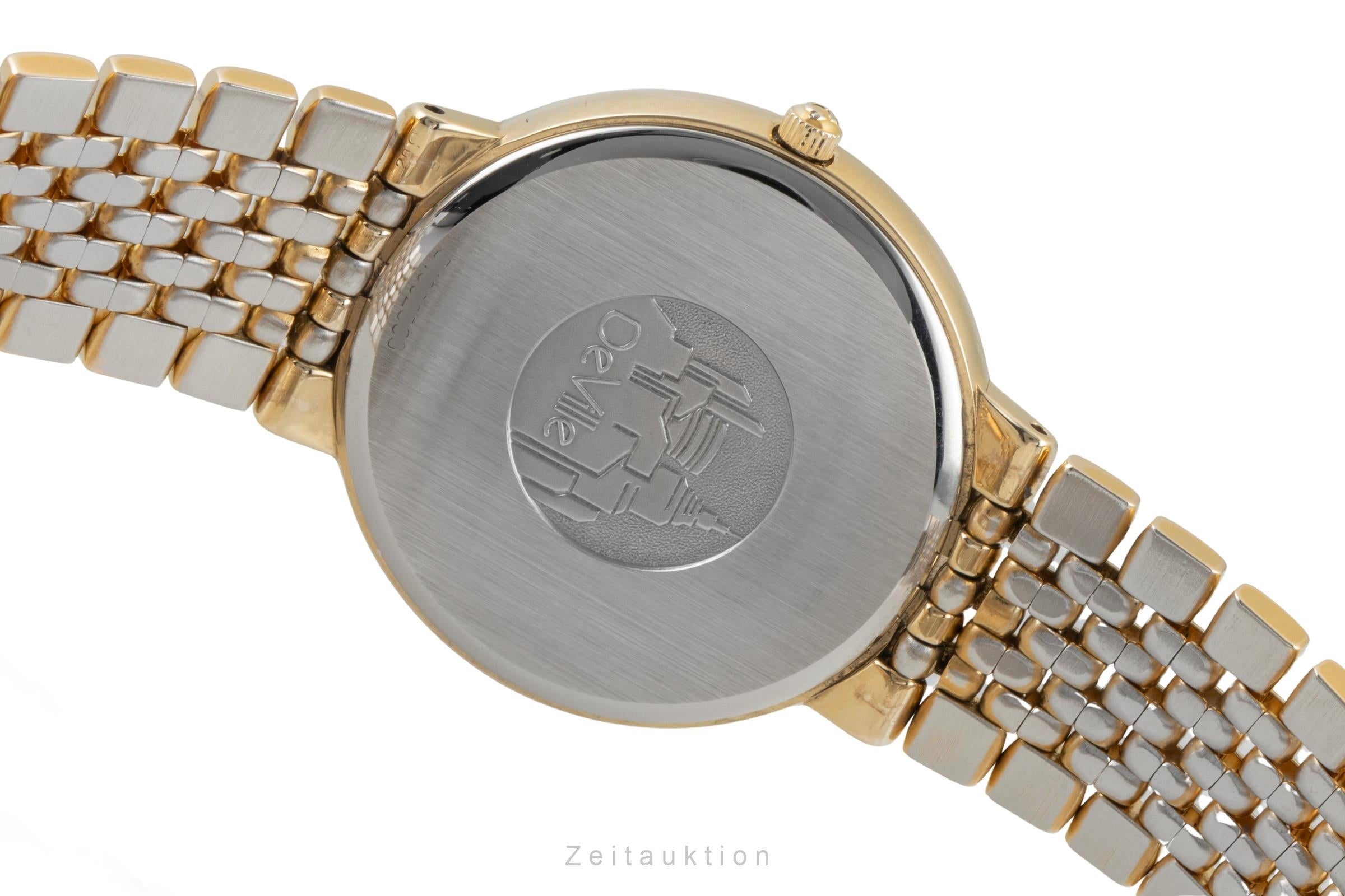 Omega De Ville gilt / steel quartz unisex 396.1012  [2603398]