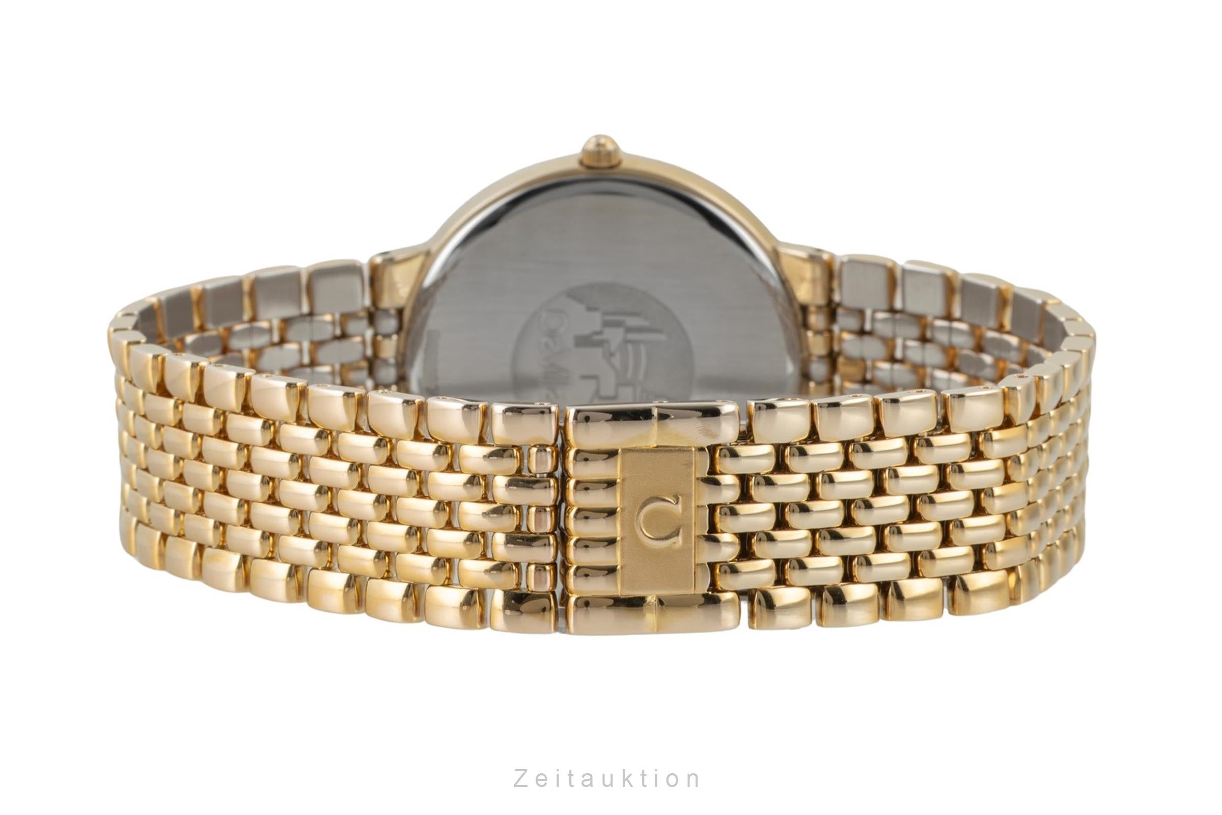 Omega De Ville gilt / steel quartz unisex 396.1012  [2603398]
