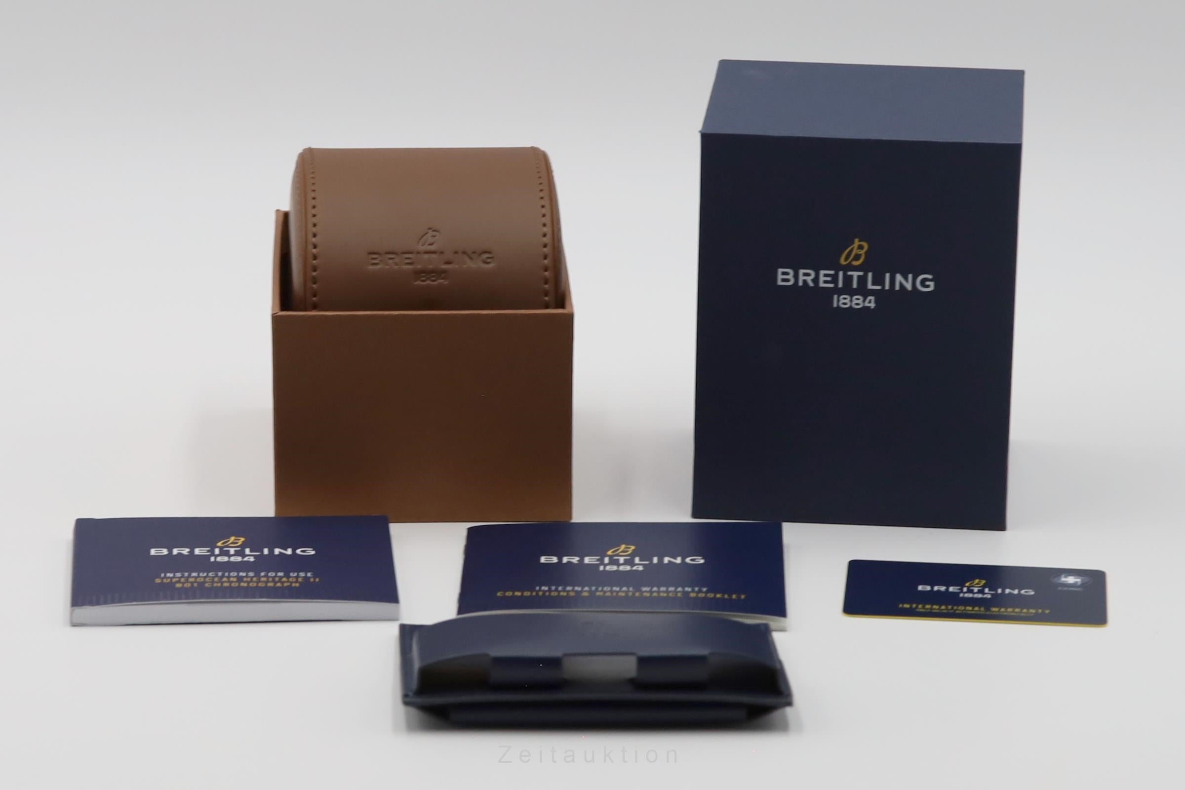 Breitling Superocean 44 Heritage II Green Chronograph Ref. AB01621A1L1S1 B&P [2603400]