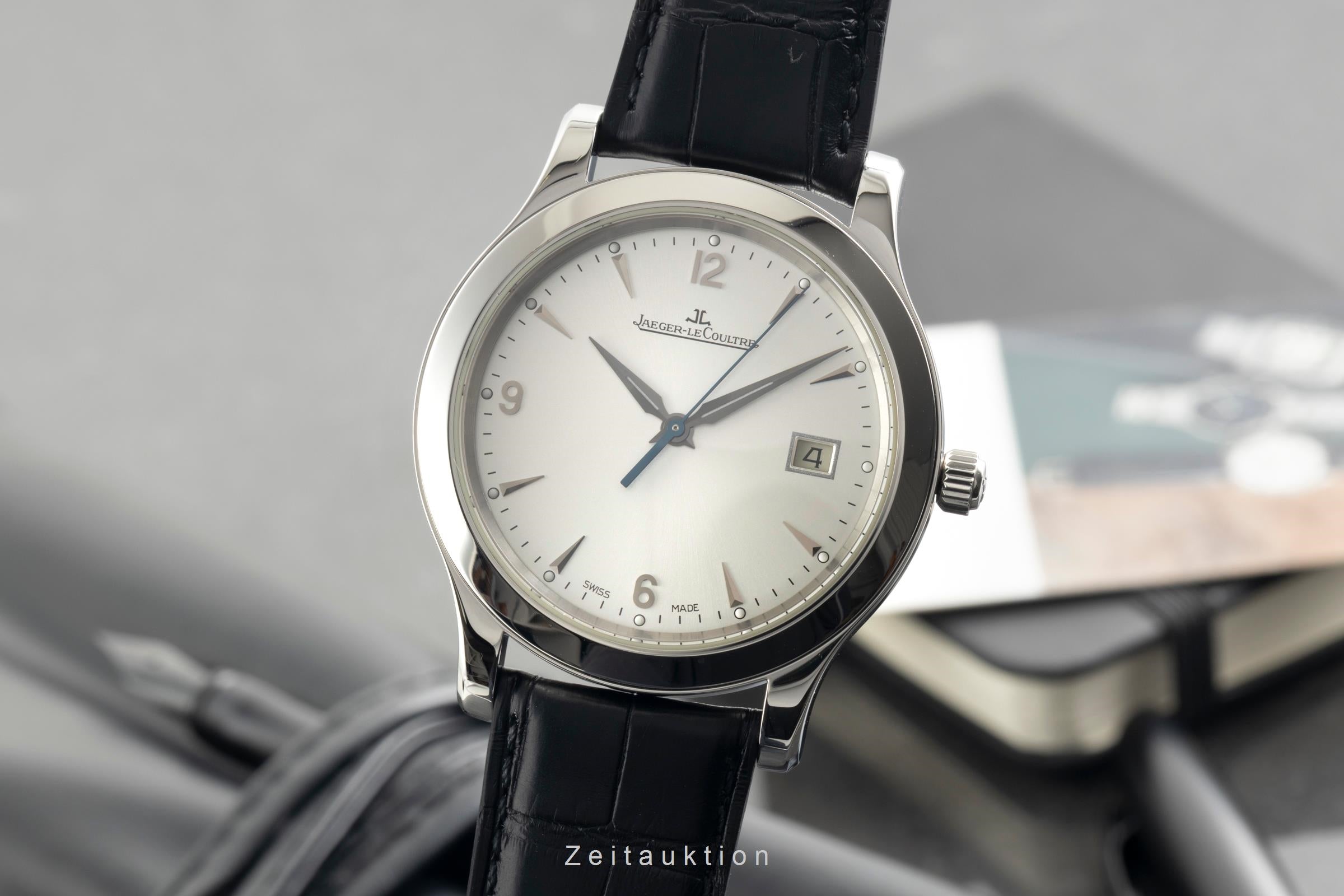 Jaeger LeCoultre Master Control acier automatique montre pour hommes Q1398420 ,  147.8.37.S  [2603401]