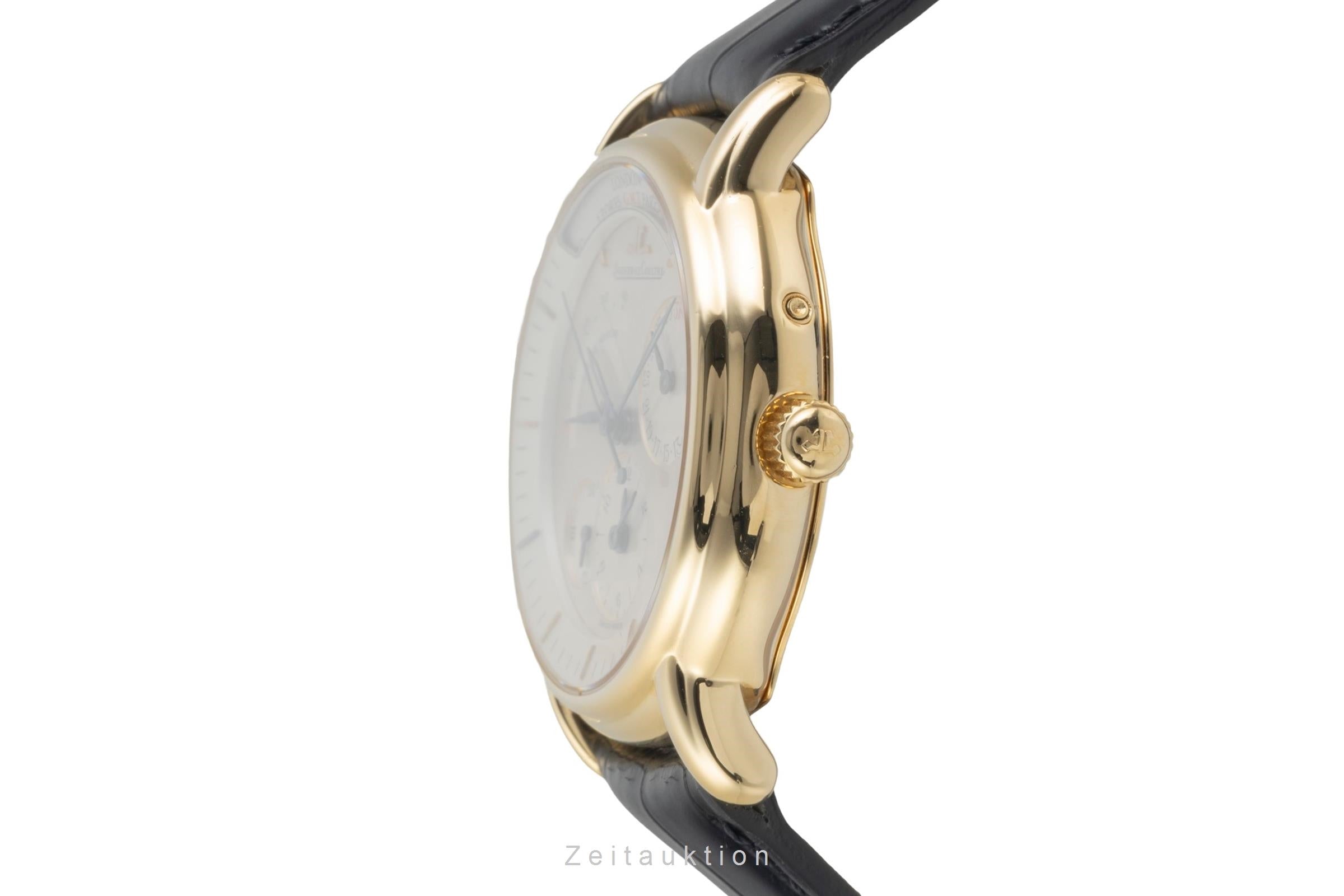 Jaeger LeCoultre Master Geographic 18 ct gold automatic men's watch 169.1.92  [2603402]
