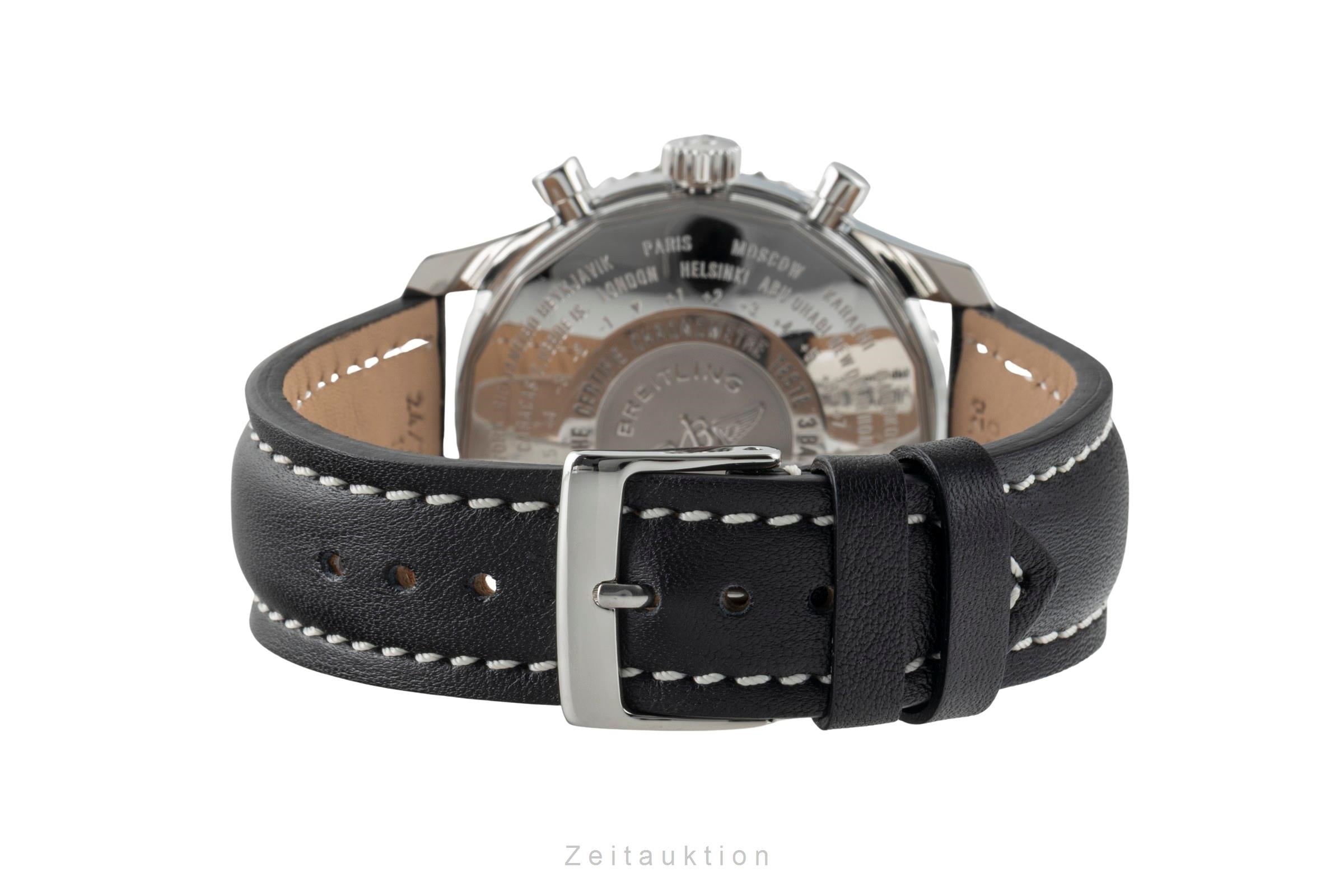 Breitling Navitimer World cronógrafo acero automático reloj para caballeros A24322  [2603403]