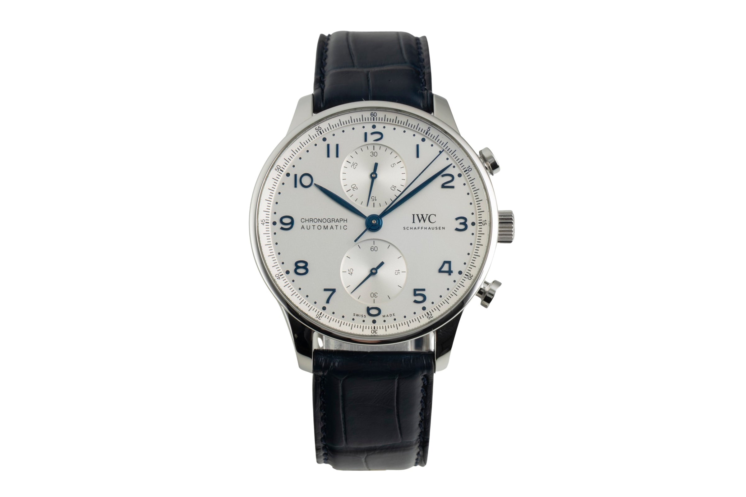 IWC Portugieser Chronograph Automatik Stahl Herrenuhr Ref. IW371605  [2603405]