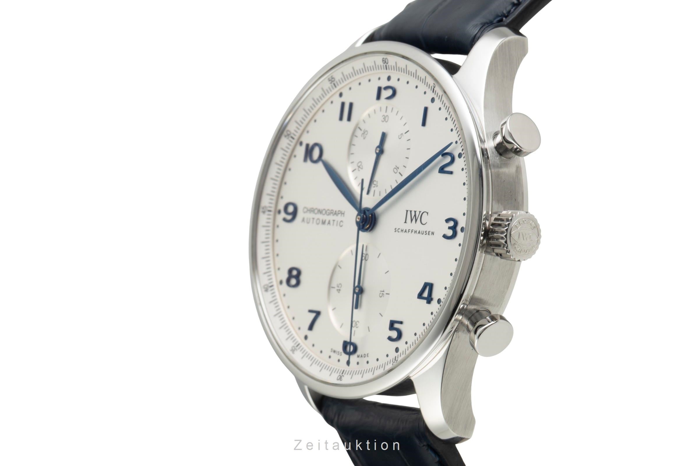 IWC Portugieser cronógrafo acero automático reloj para caballeros IW371605  [2603405]