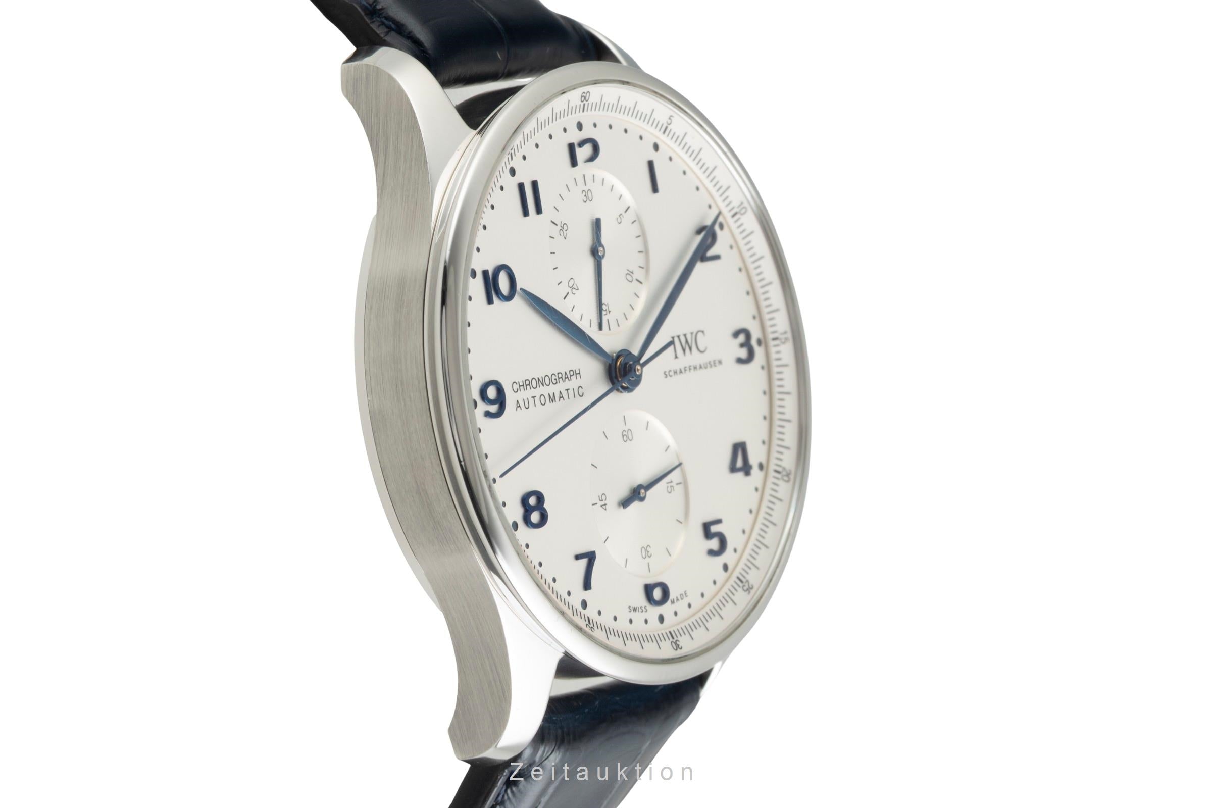 IWC Portugieser cronógrafo acero automático reloj para caballeros IW371605  [2603405]