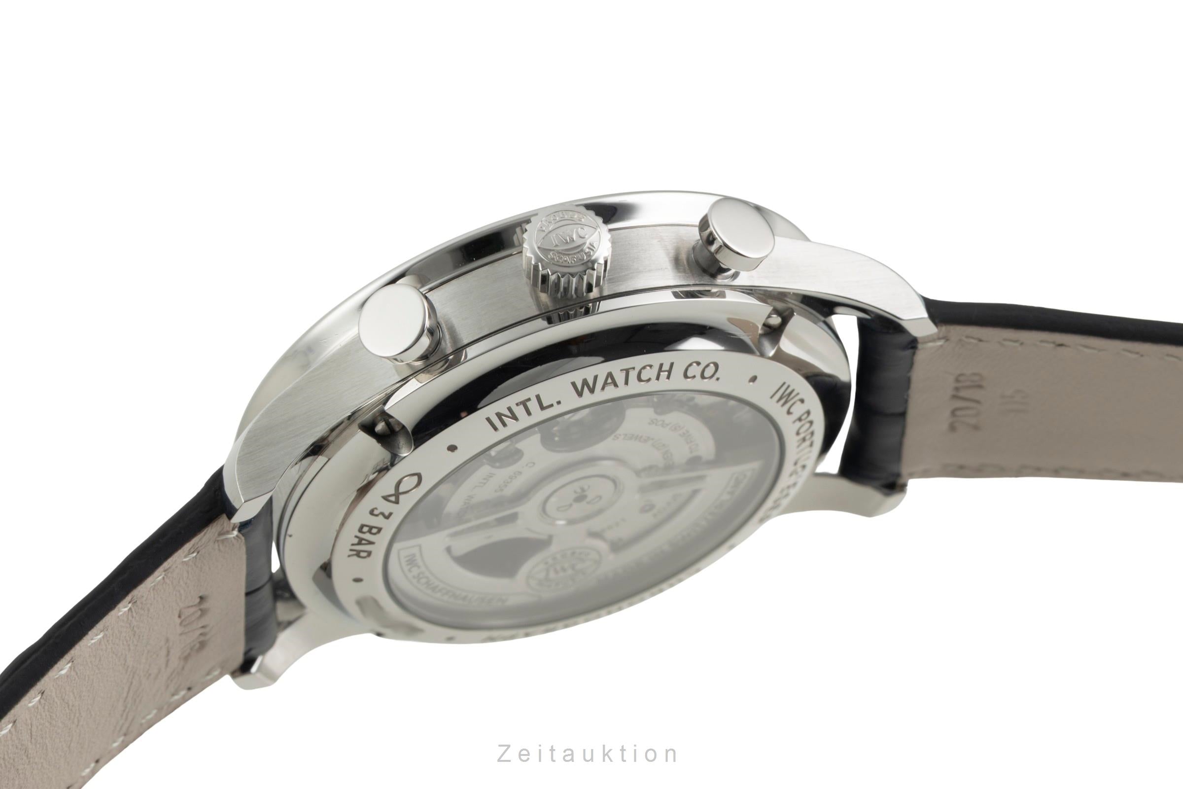 IWC Portugieser cronógrafo acero automático reloj para caballeros IW371605  [2603405]