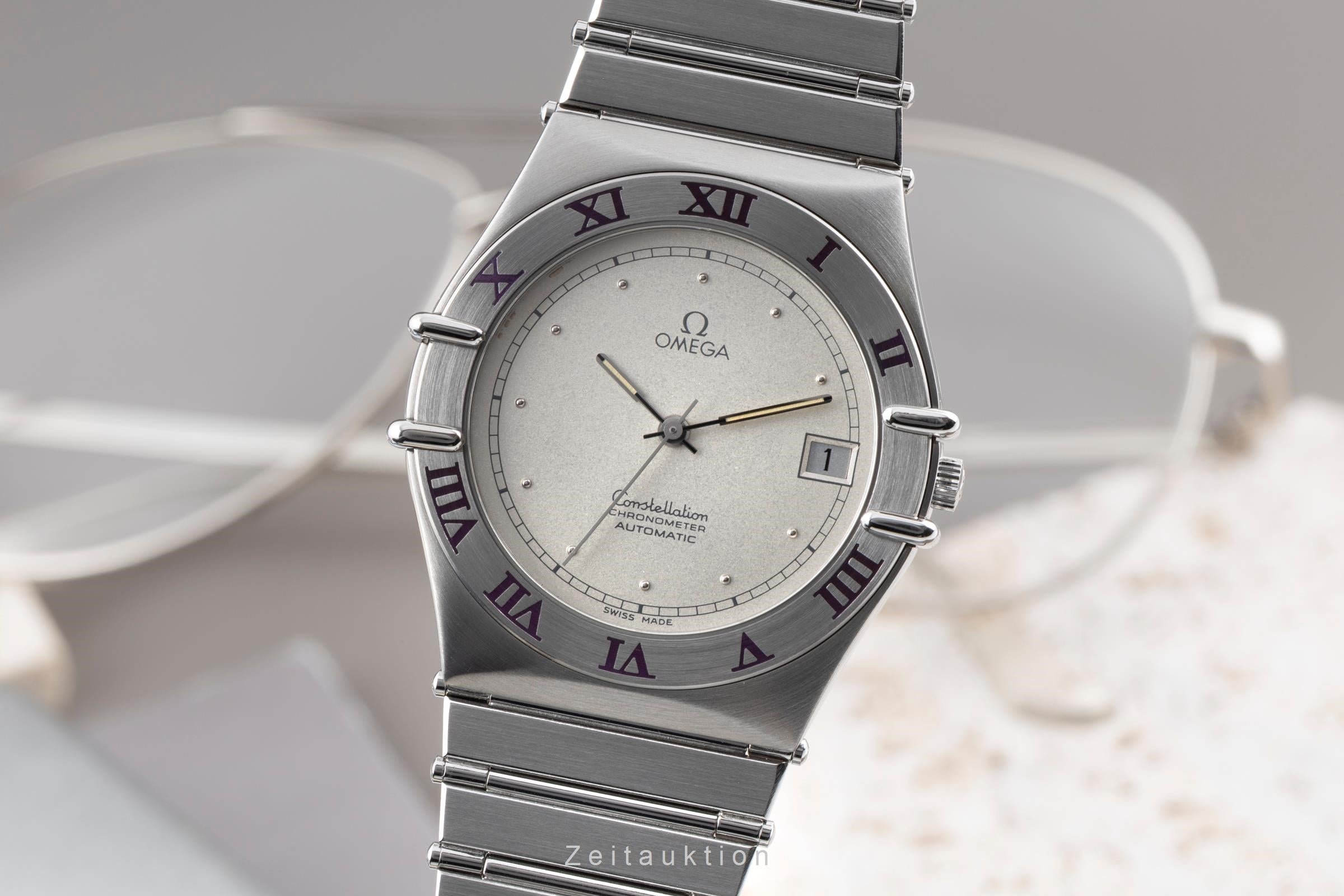 Omega Constellation acier automatique montre pour hommes 368.0865 Vintage  [2603406]