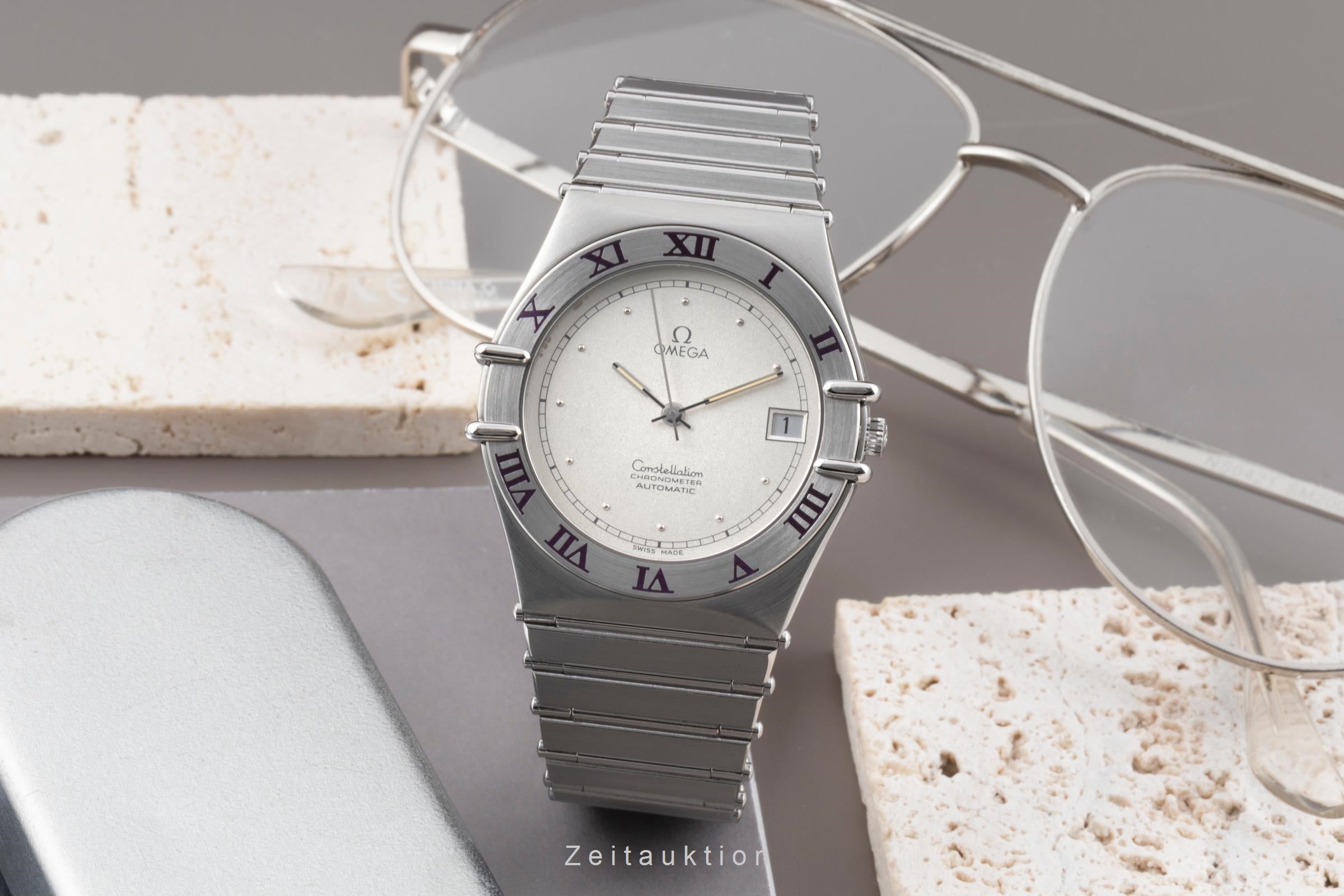 Omega Constellation acier automatique montre pour hommes 368.0865 Vintage  [2603406]