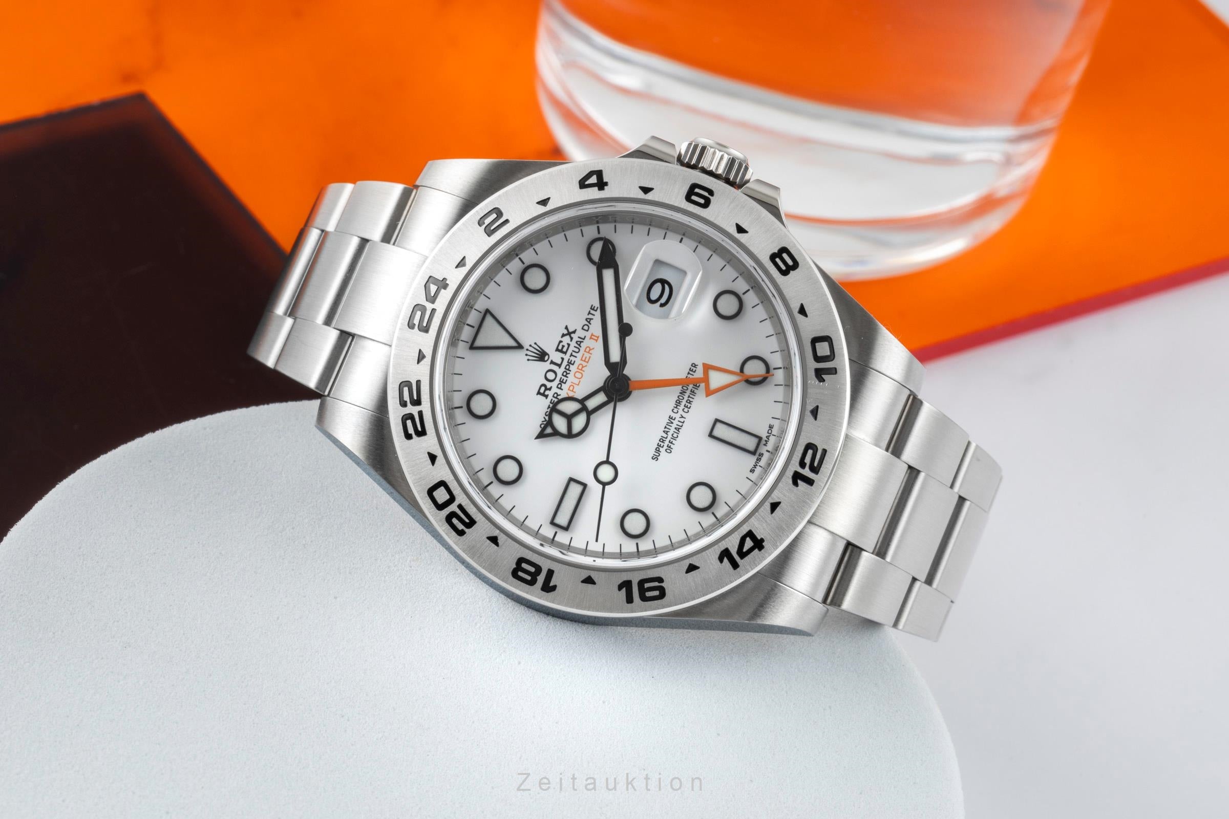 Rolex Explorer II steel automatic men's watch 216570  [2603407]