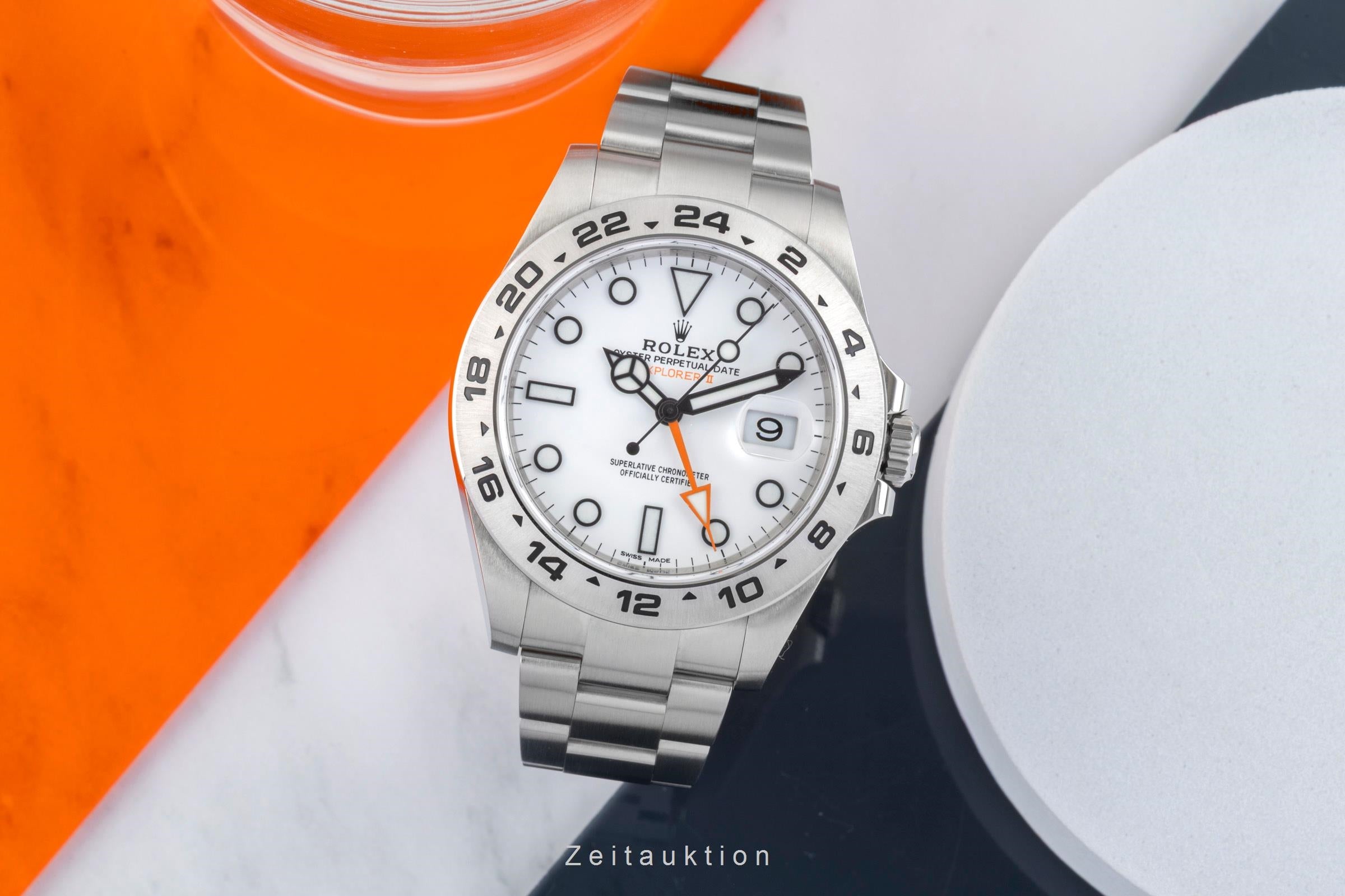Rolex Explorer II steel automatic men's watch 216570  [2603407]