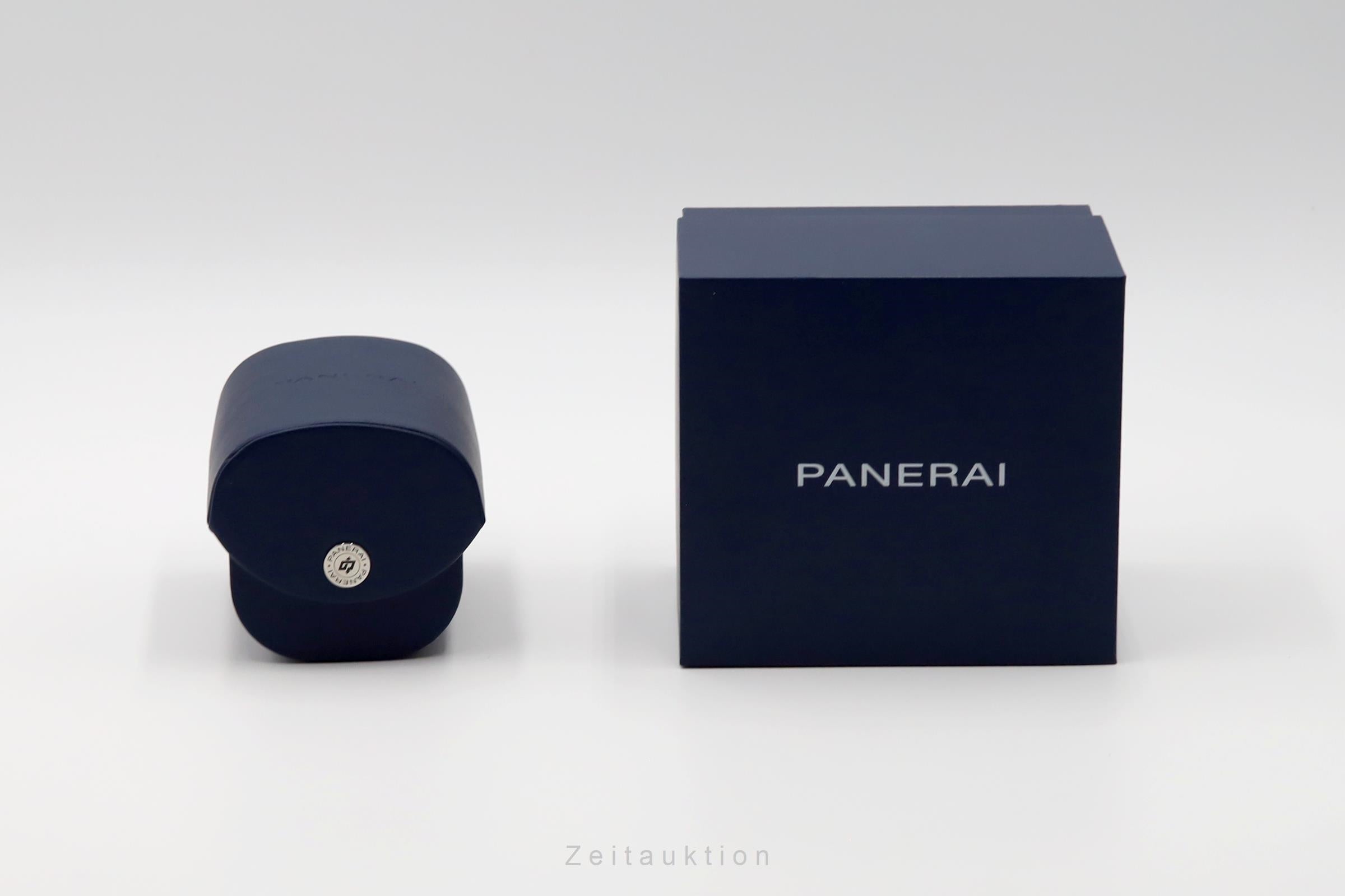 Panerai Radiomir Officine 45 Blue Dial Stahl Handaufzug Herren PAM01383 B&P 2024 [2603408]
