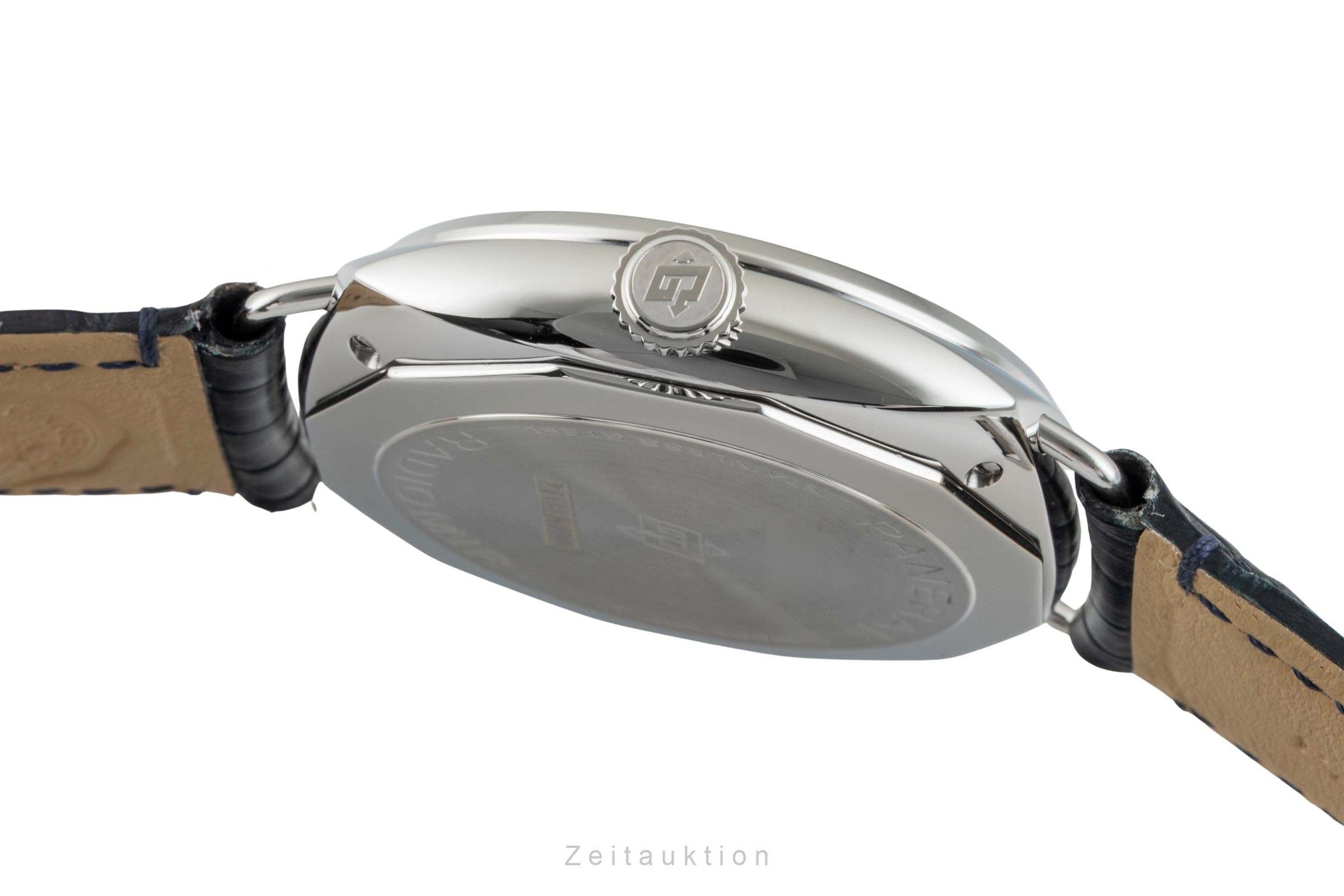 Panerai Radiomir Officine 45 Blue Dial Stahl Handaufzug Herren PAM01383 B&P 2024 [2603408]