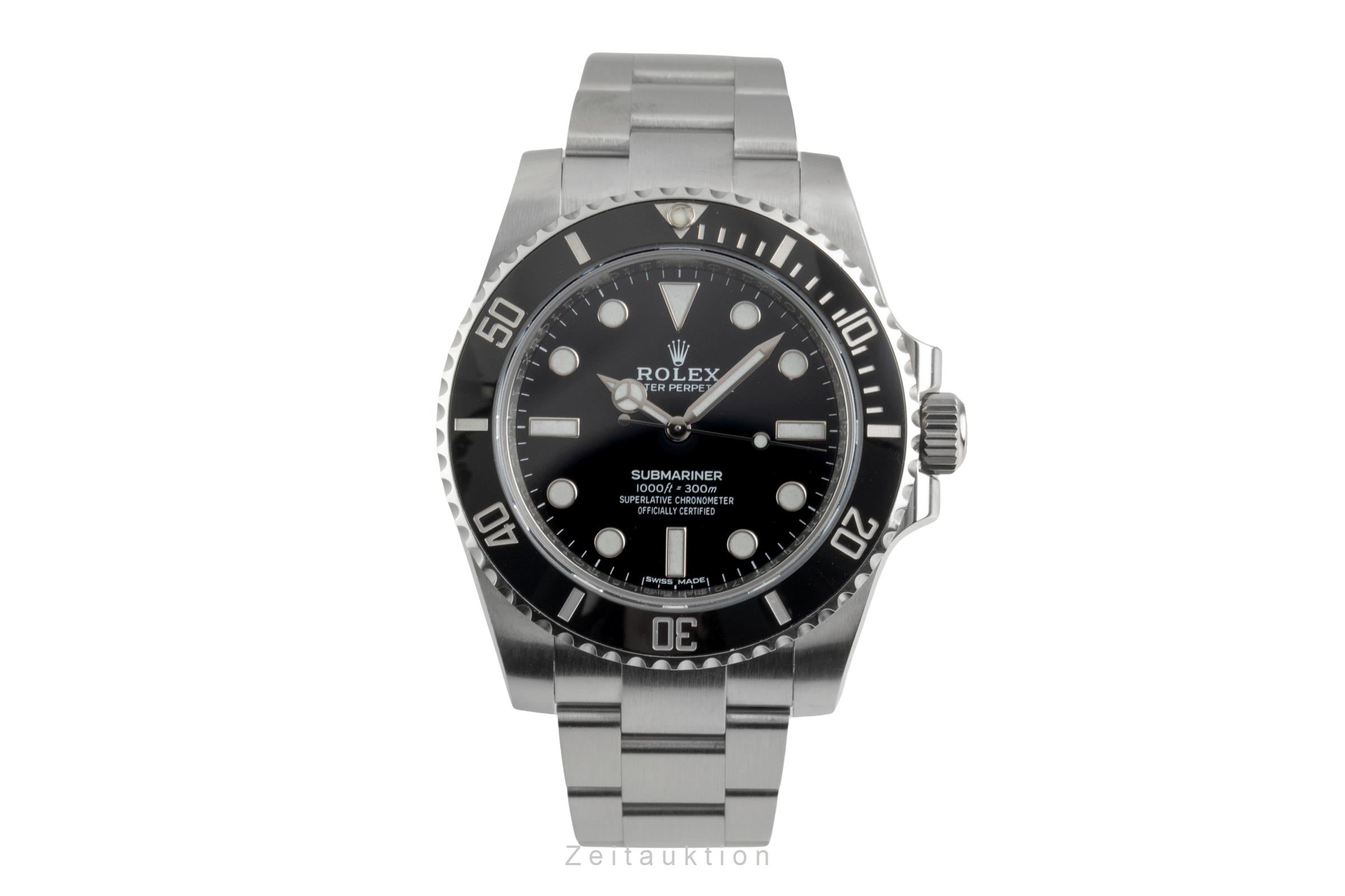 Rolex Submariner acero automático reloj para caballeros 114060  [2603411]