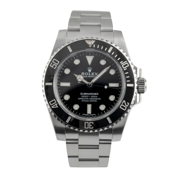 Rolex Submariner acero automático reloj para caballeros 114060  [2603411]
