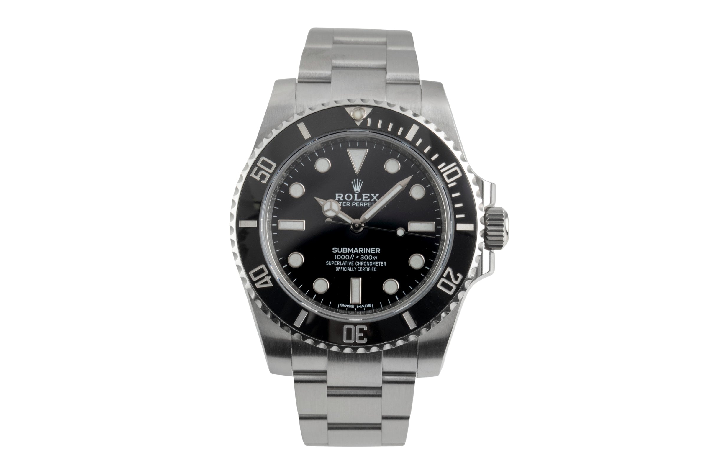 Rolex Submariner acciaio automatismo orologio da uomo 114060  [2603411]
