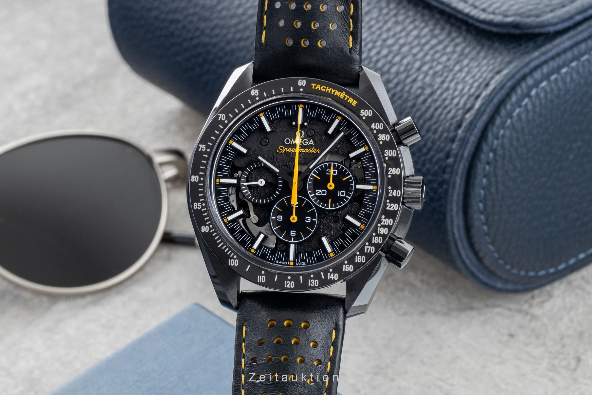 Omega Speedmaster Moonwatch chronograph ceramic manual winding men's watch 311.92.44.30.01.001  [2603412]