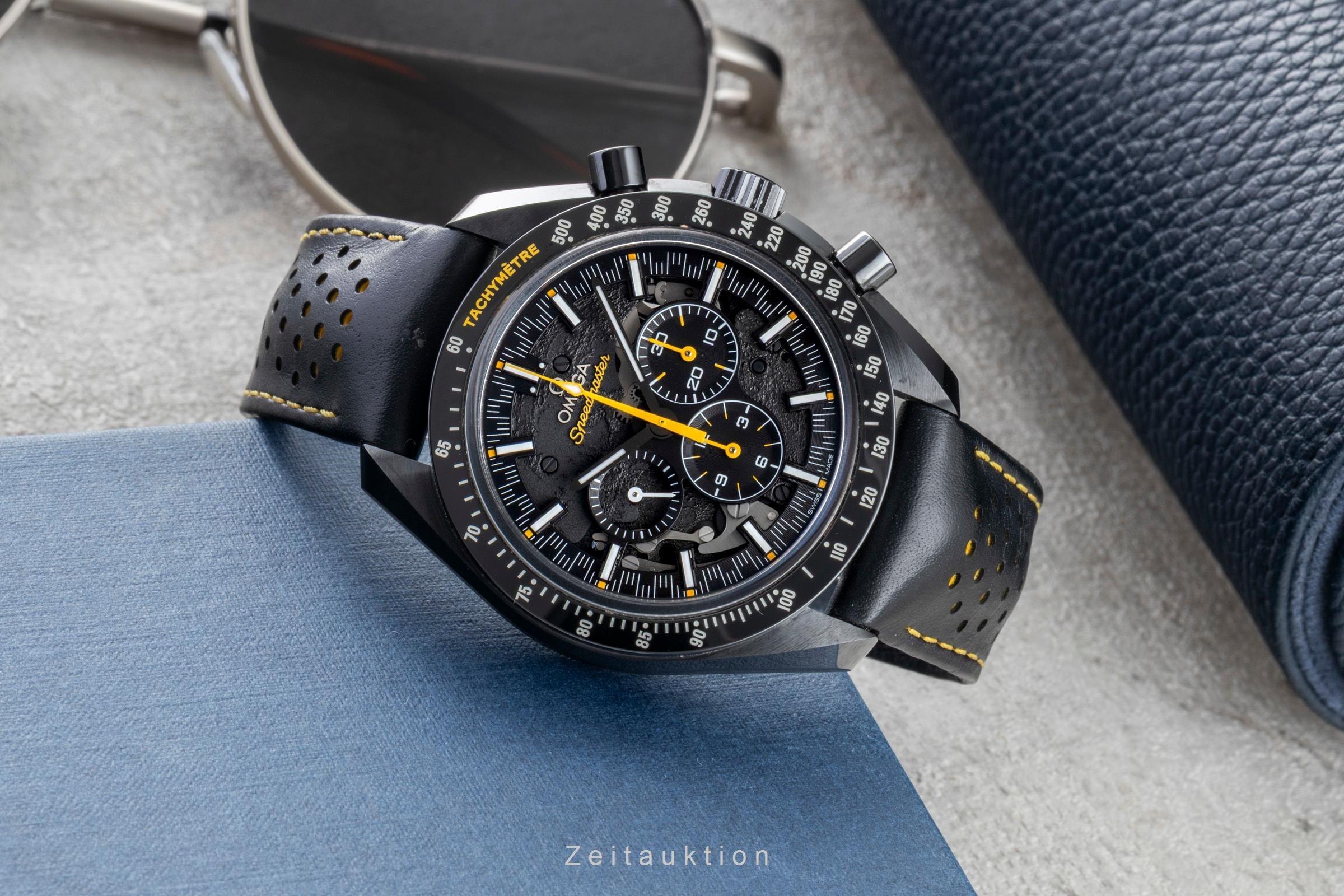 Omega Speedmaster Moonwatch chronograph ceramic manual winding men's watch 311.92.44.30.01.001  [2603412]