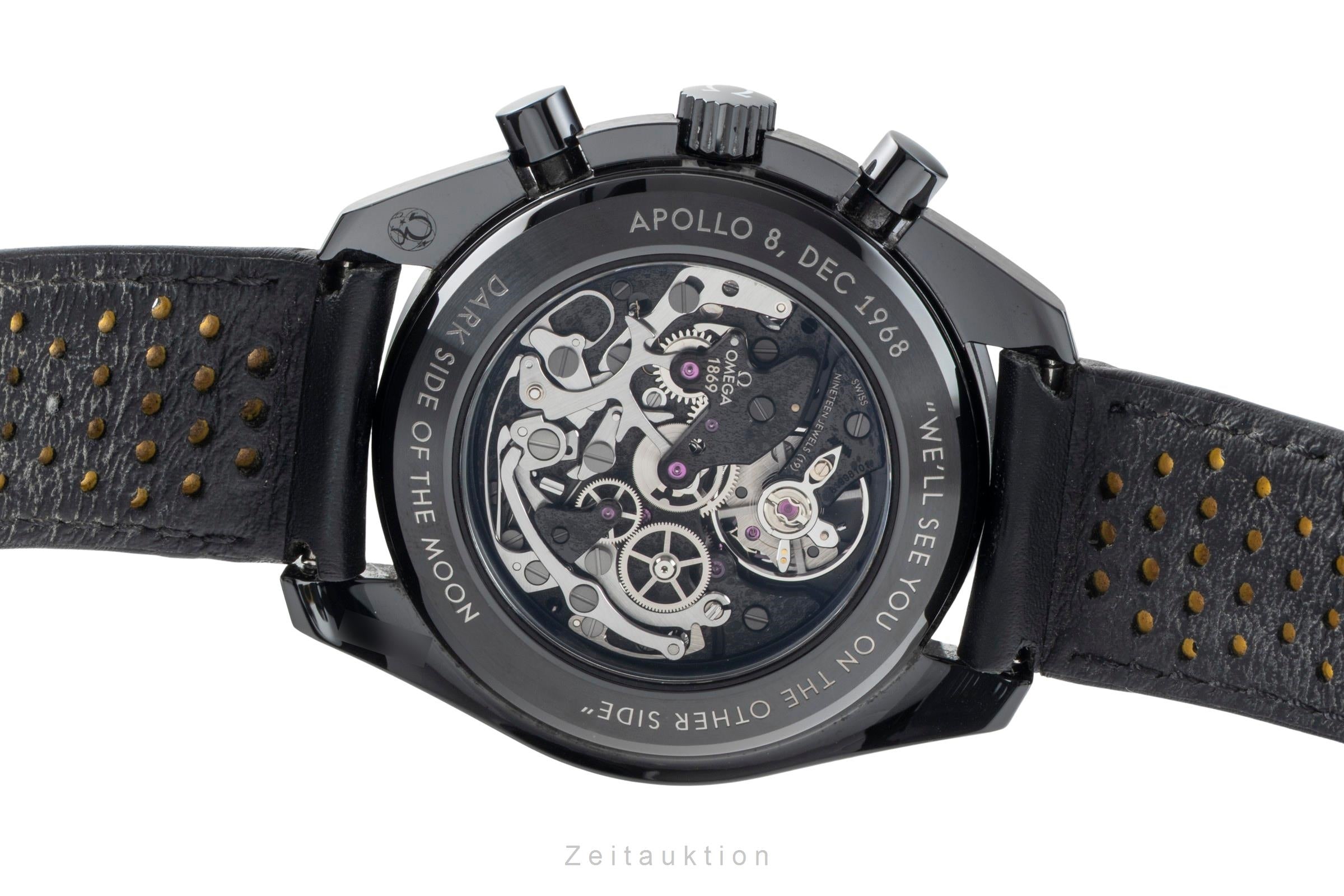 Omega Speedmaster Moonwatch chronograph ceramic manual winding men's watch 311.92.44.30.01.001  [2603412]